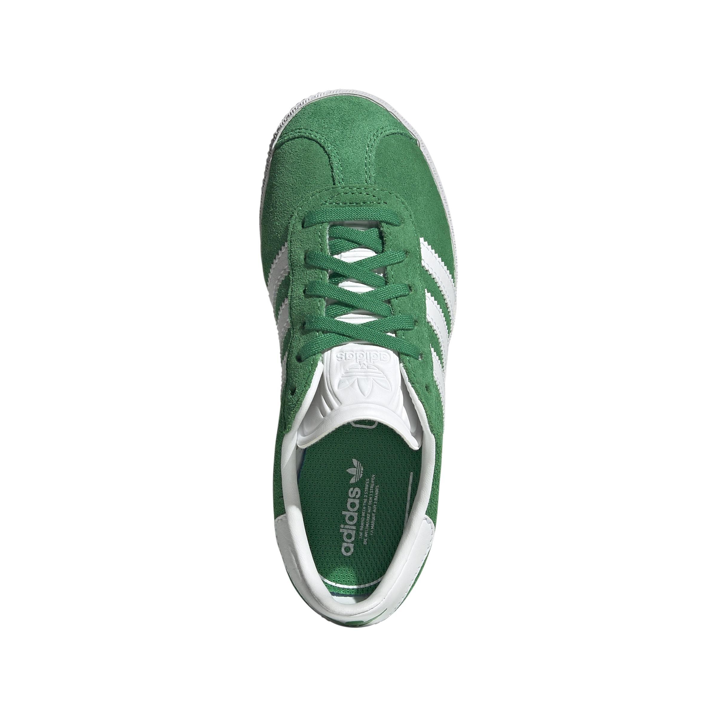 Kids Unisex Gazelle Shoes, Green, A901_ONE, large image number 2