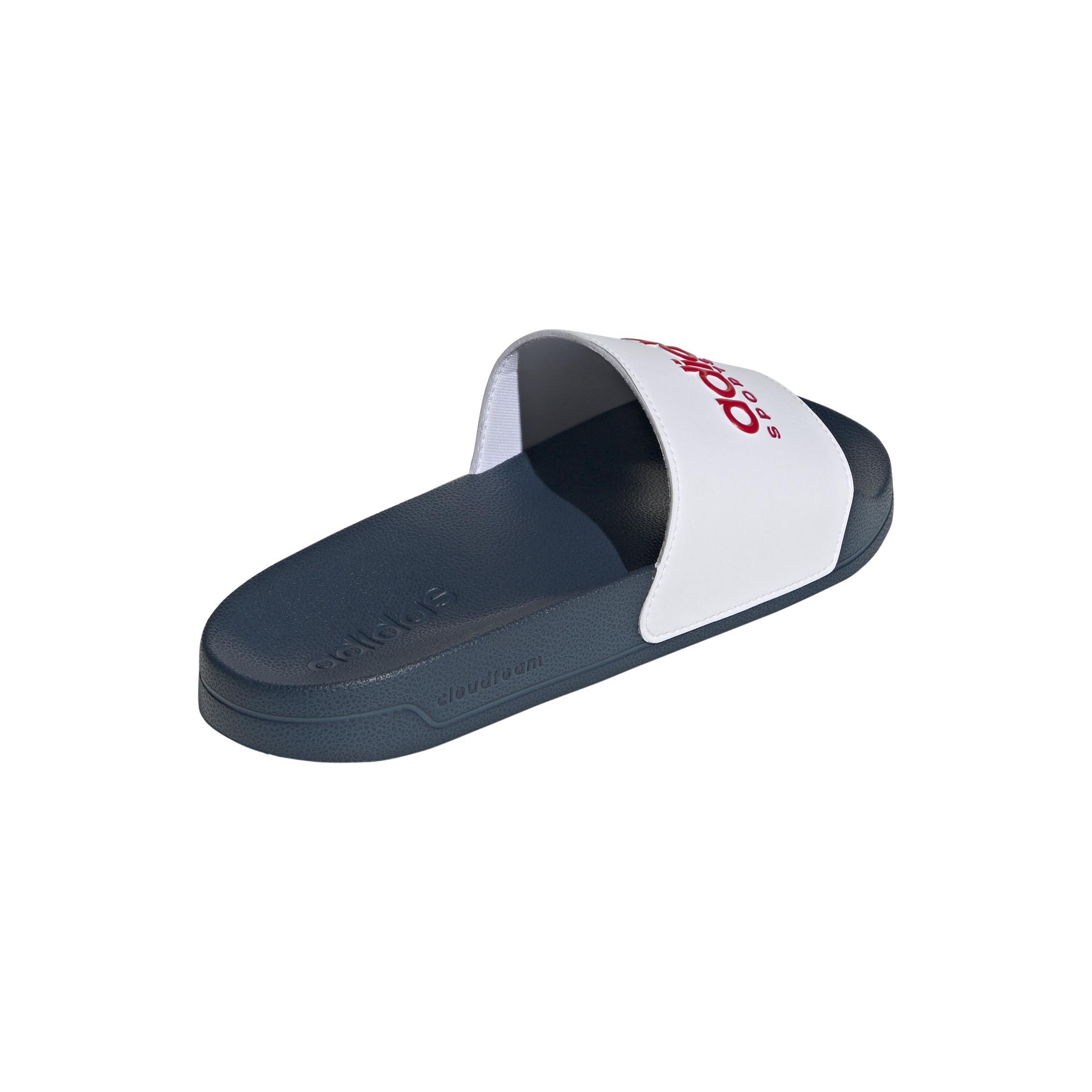 Unisex Adilette Shower Slides, White, , large image number 3