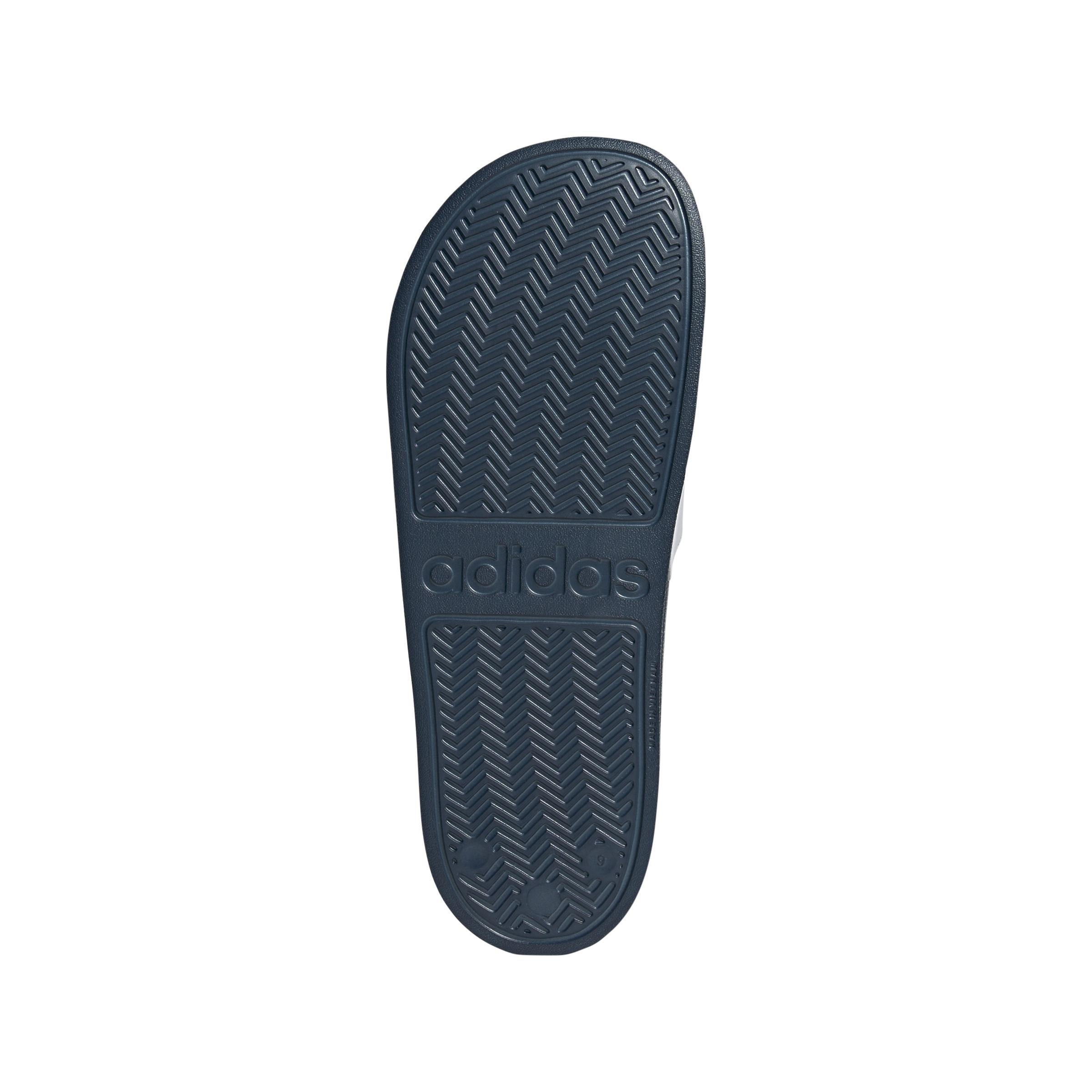 Unisex Adilette Shower Slides, White, A901_ONE, large image number 8