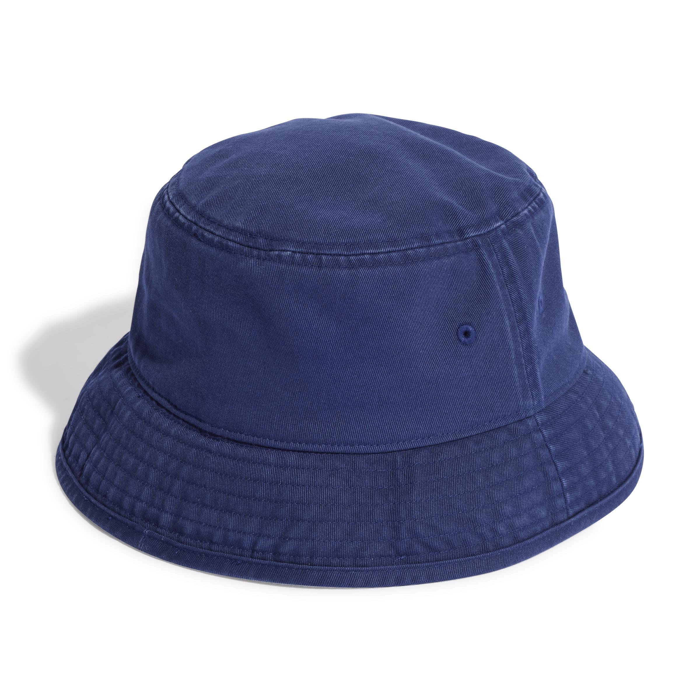 Unisex Adicolor Classic Stonewashed Bucket Hat, Blue, A901_ONE, large image number 1