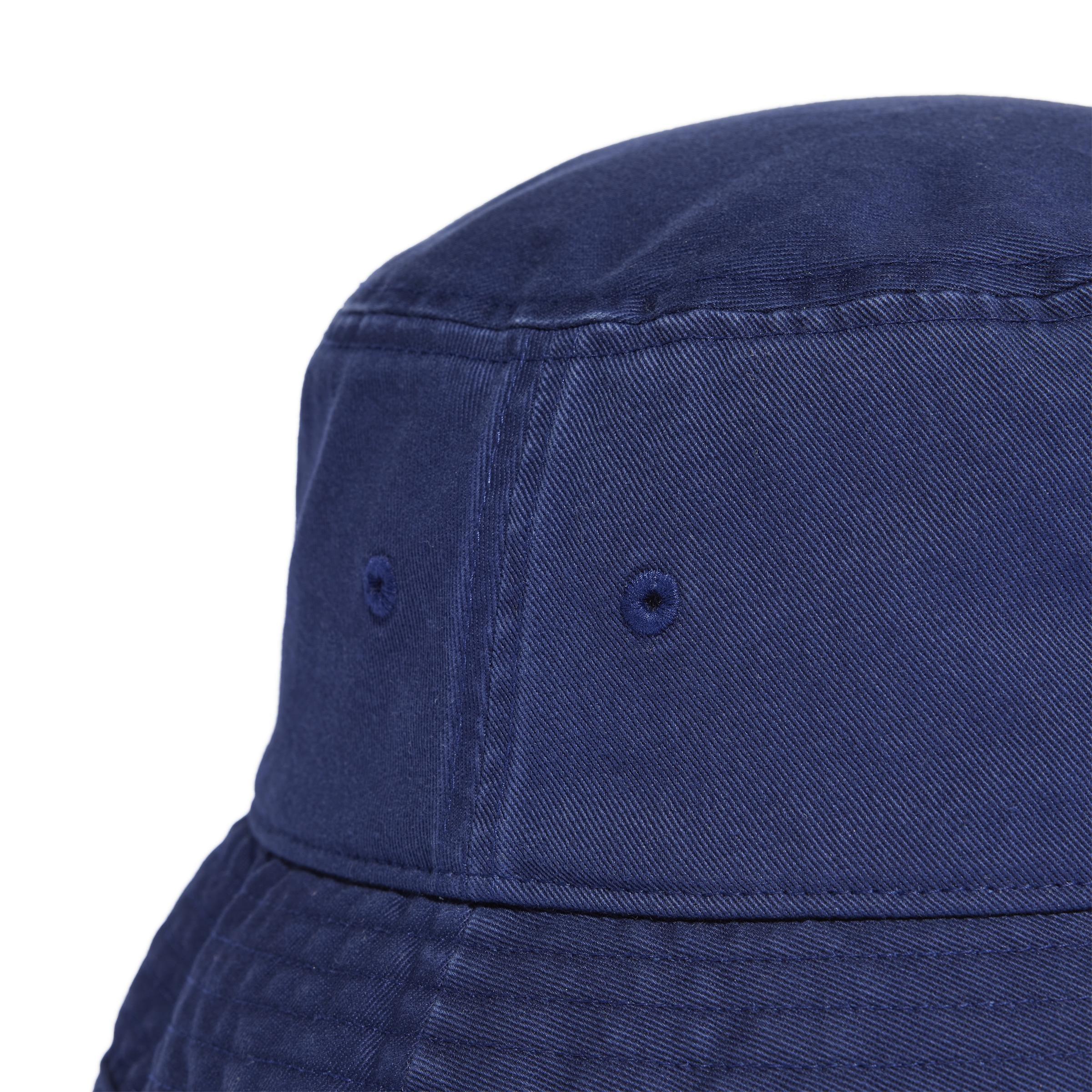 Unisex Adicolor Classic Stonewashed Bucket Hat, Blue, A901_ONE, large image number 2