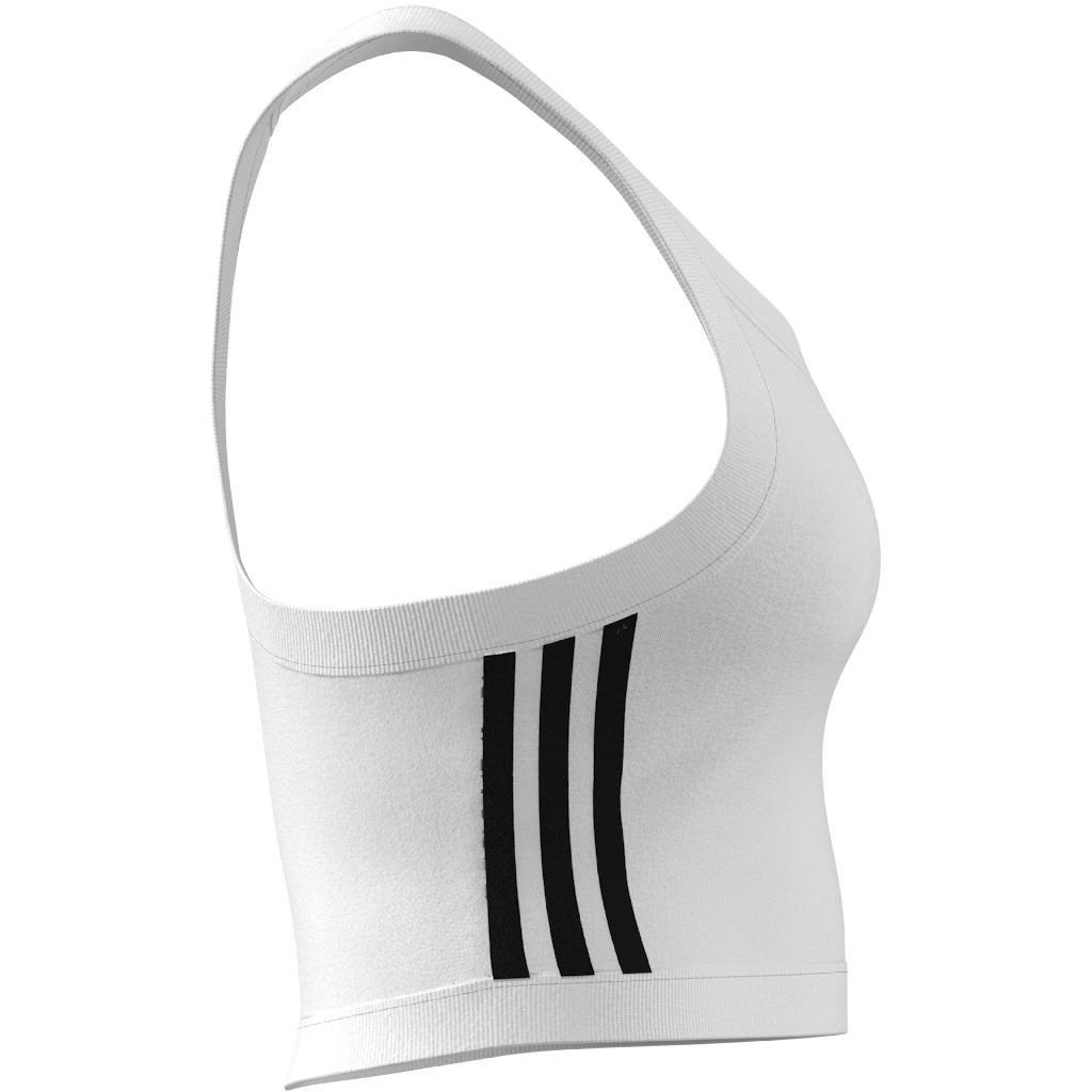 Adicolor Classics 3-Stripes Short Tank Top, White, , large image number 8