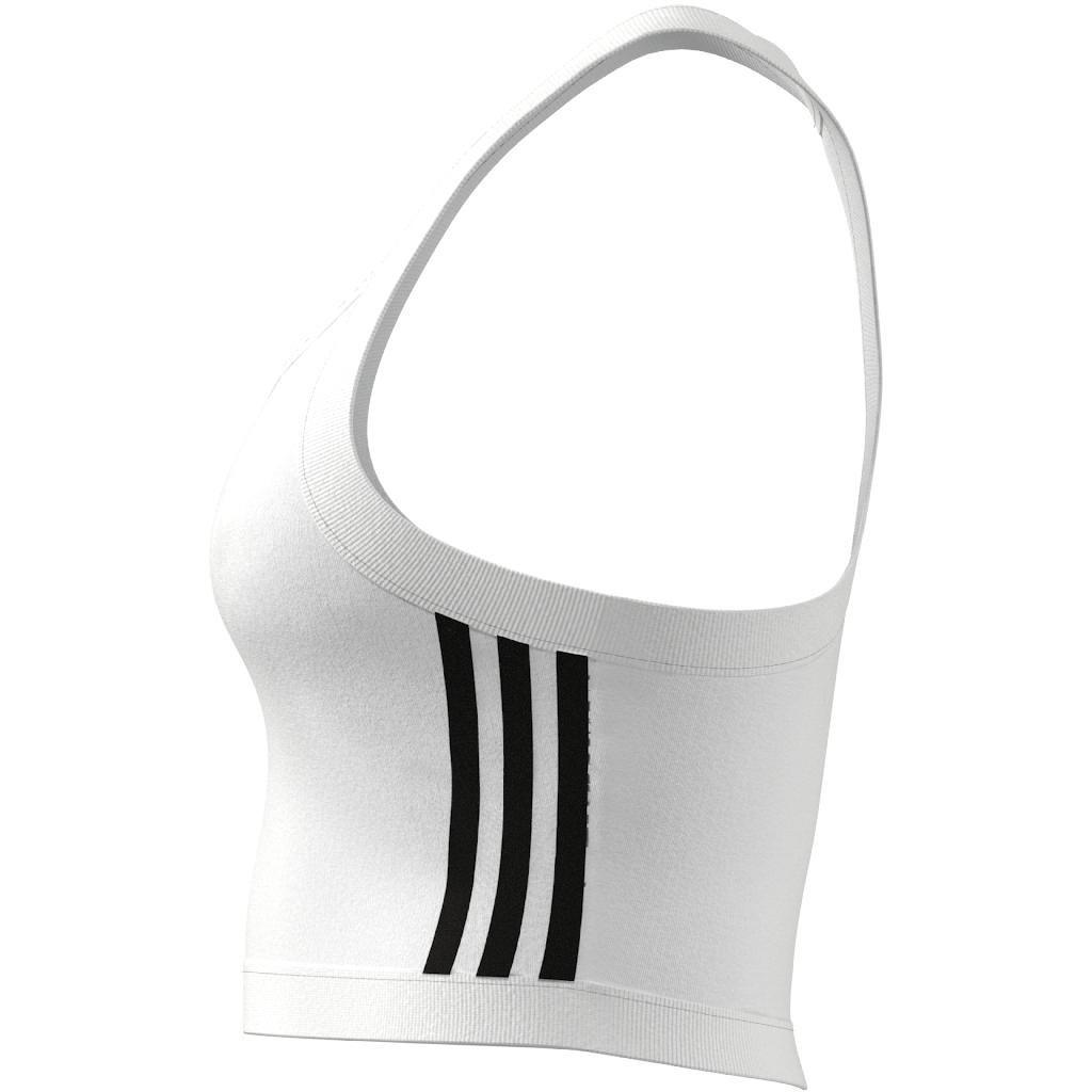 Adicolor Classics 3-Stripes Short Tank Top, White, , large image number 14