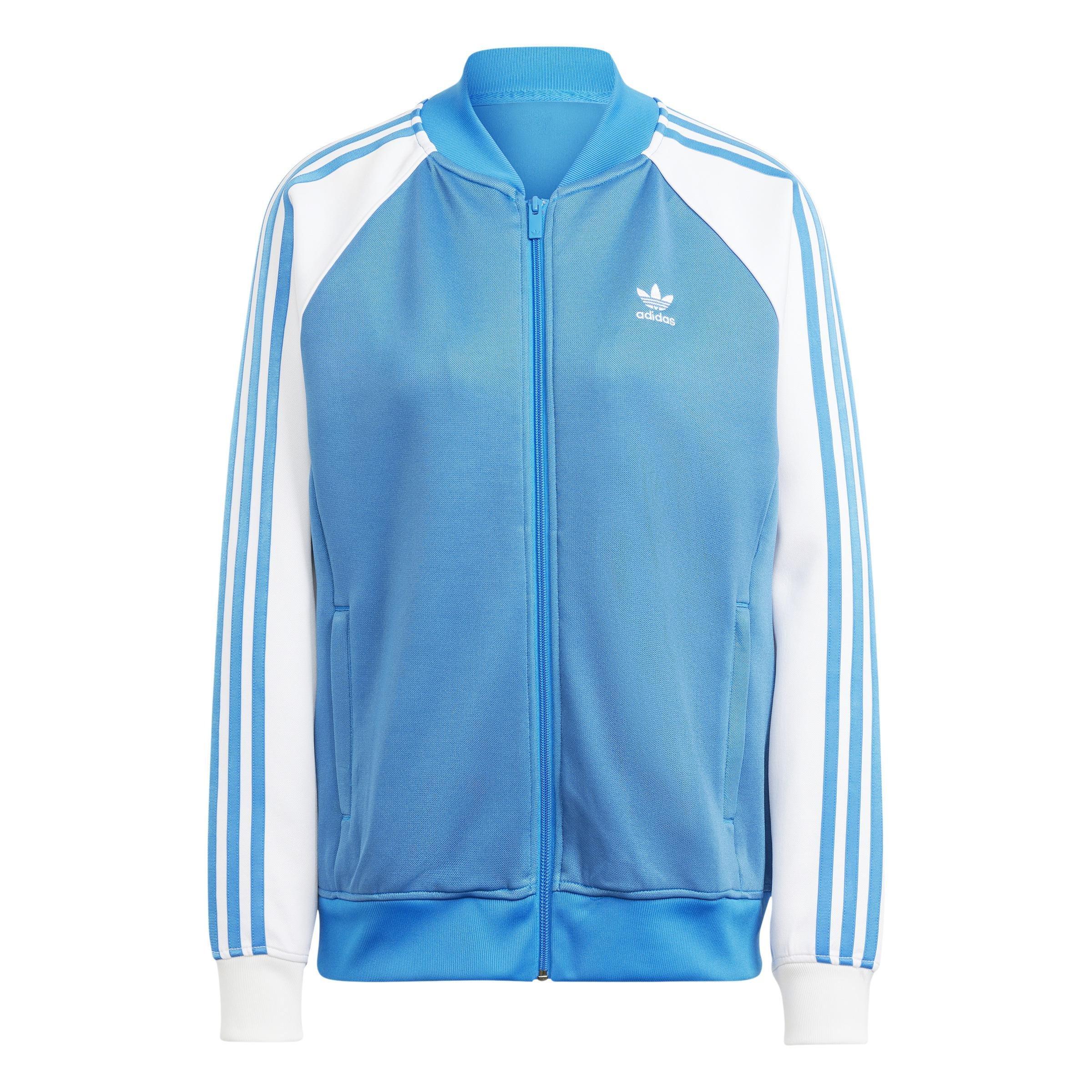 Adicolor Classics Oversized SST Track Top, Blue, A901_ONE, large image number 1