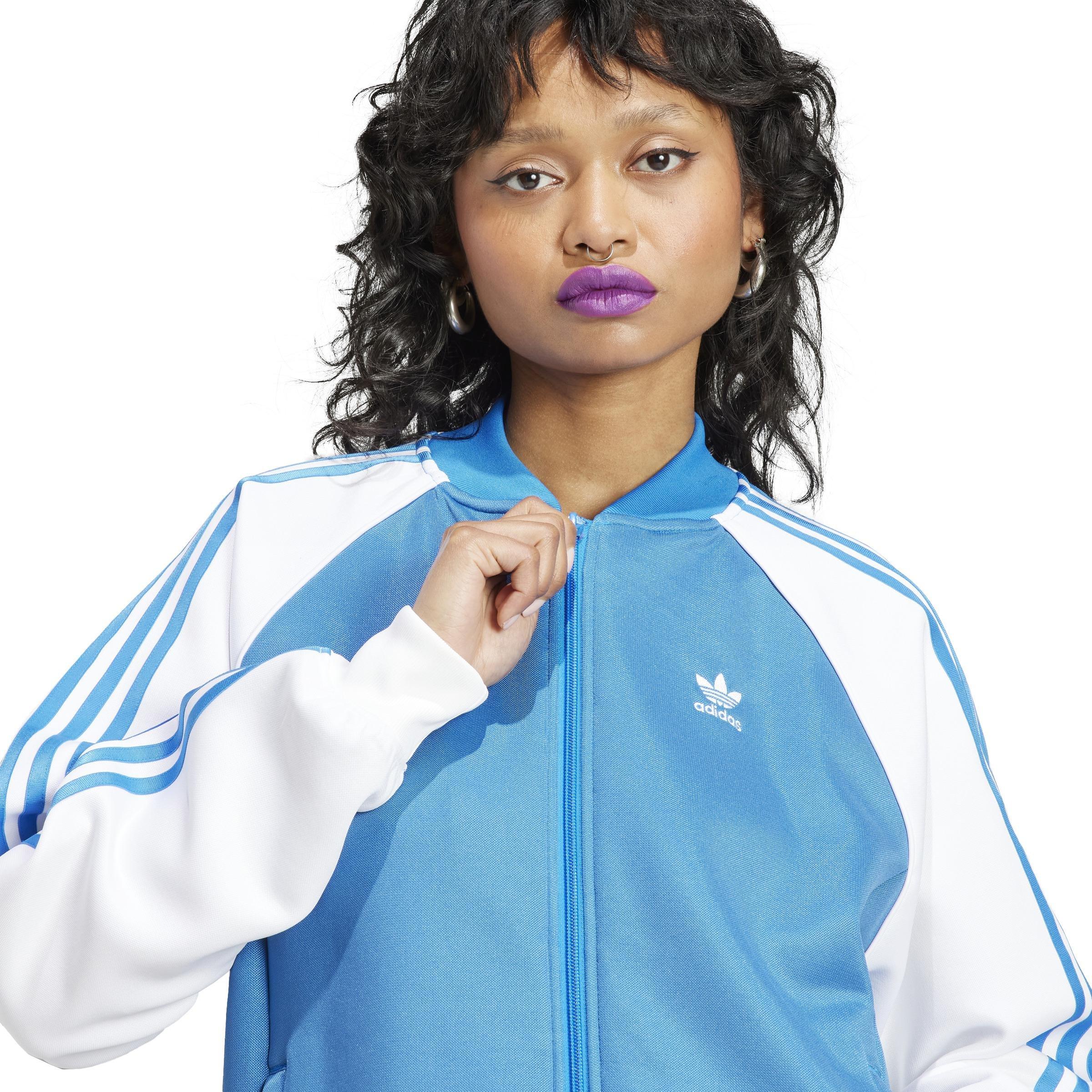 Adicolor Classics Oversized SST Track Top, Blue, , large image number 4