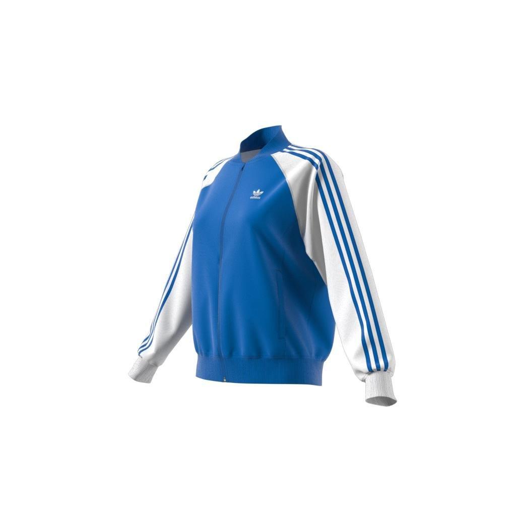 Adicolor Classics Oversized SST Track Top, Blue, A901_ONE, large image number 8