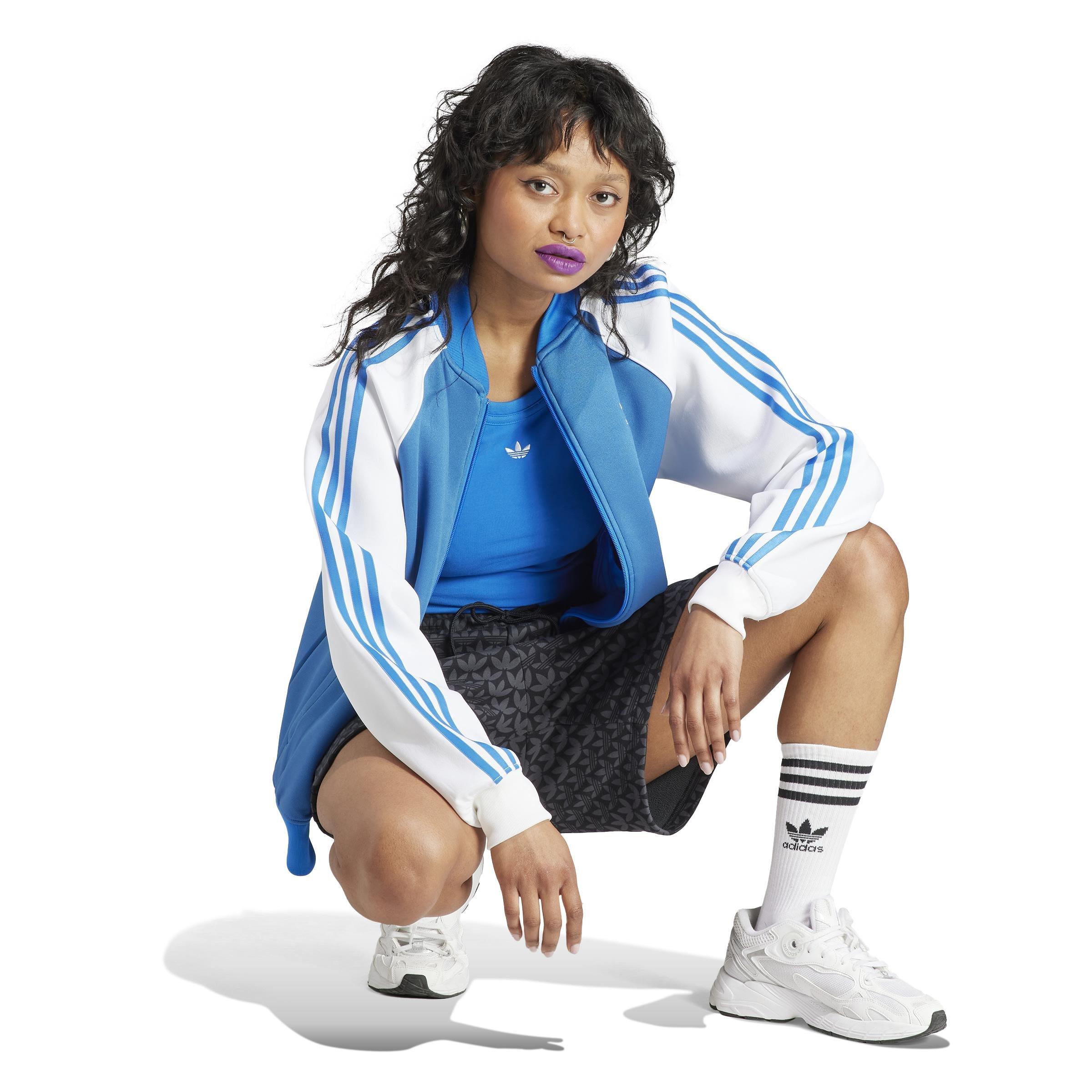 Adicolor Classics Oversized SST Track Top, Blue, A901_ONE, large image number 13