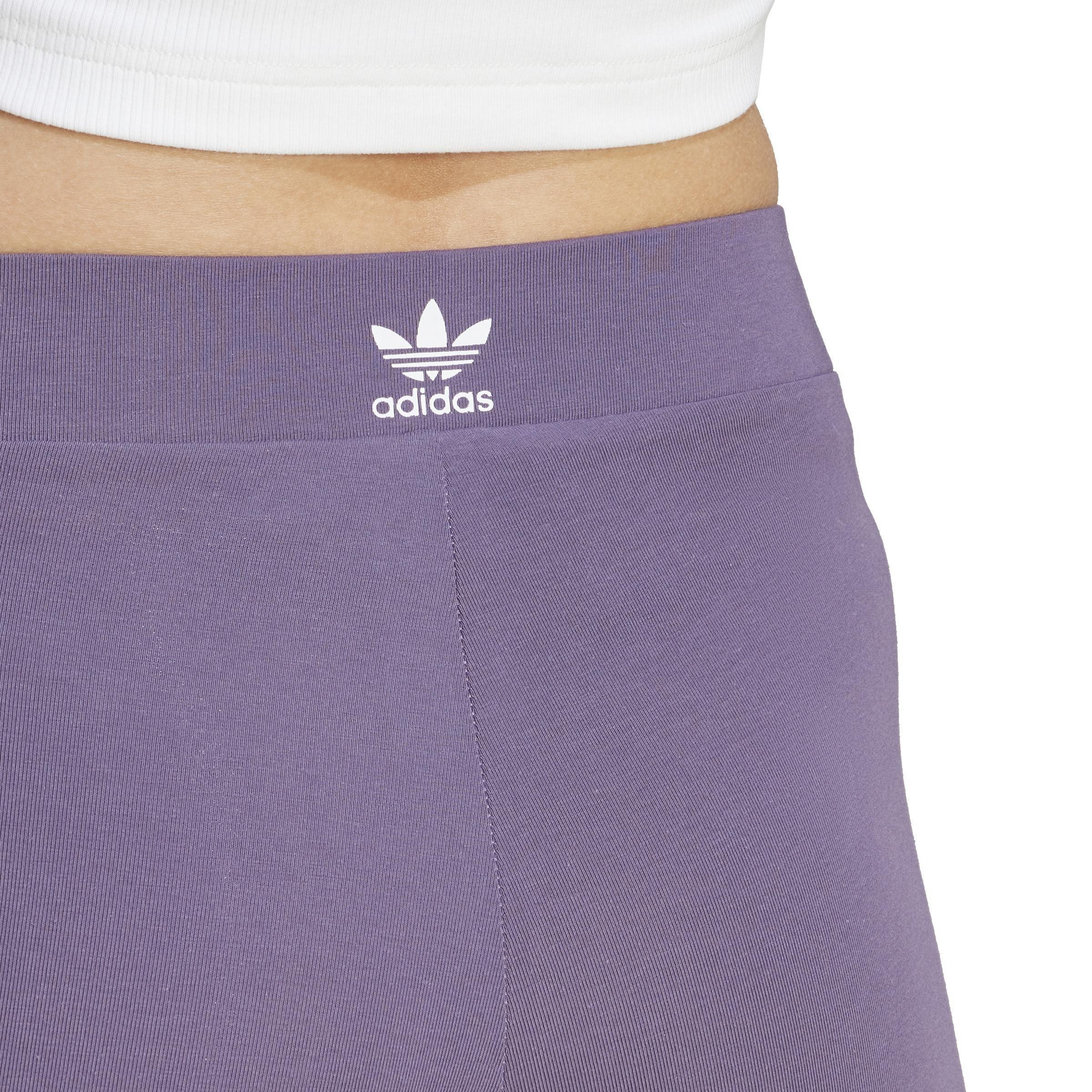 Adicolor Classics 3-Stripes Leggings, Purple, A901_ONE, large image number 4