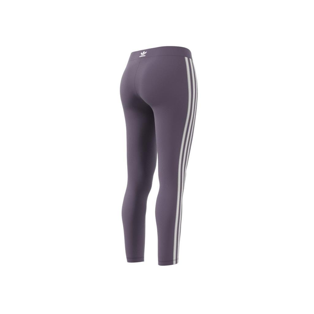 Adicolor Classics 3-Stripes Leggings, Purple, A901_ONE, large image number 9