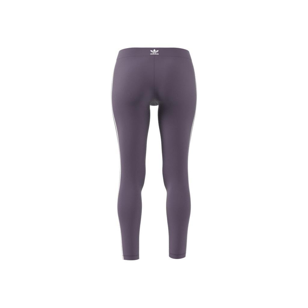 Adicolor Classics 3-Stripes Leggings, Purple, A901_ONE, large image number 14