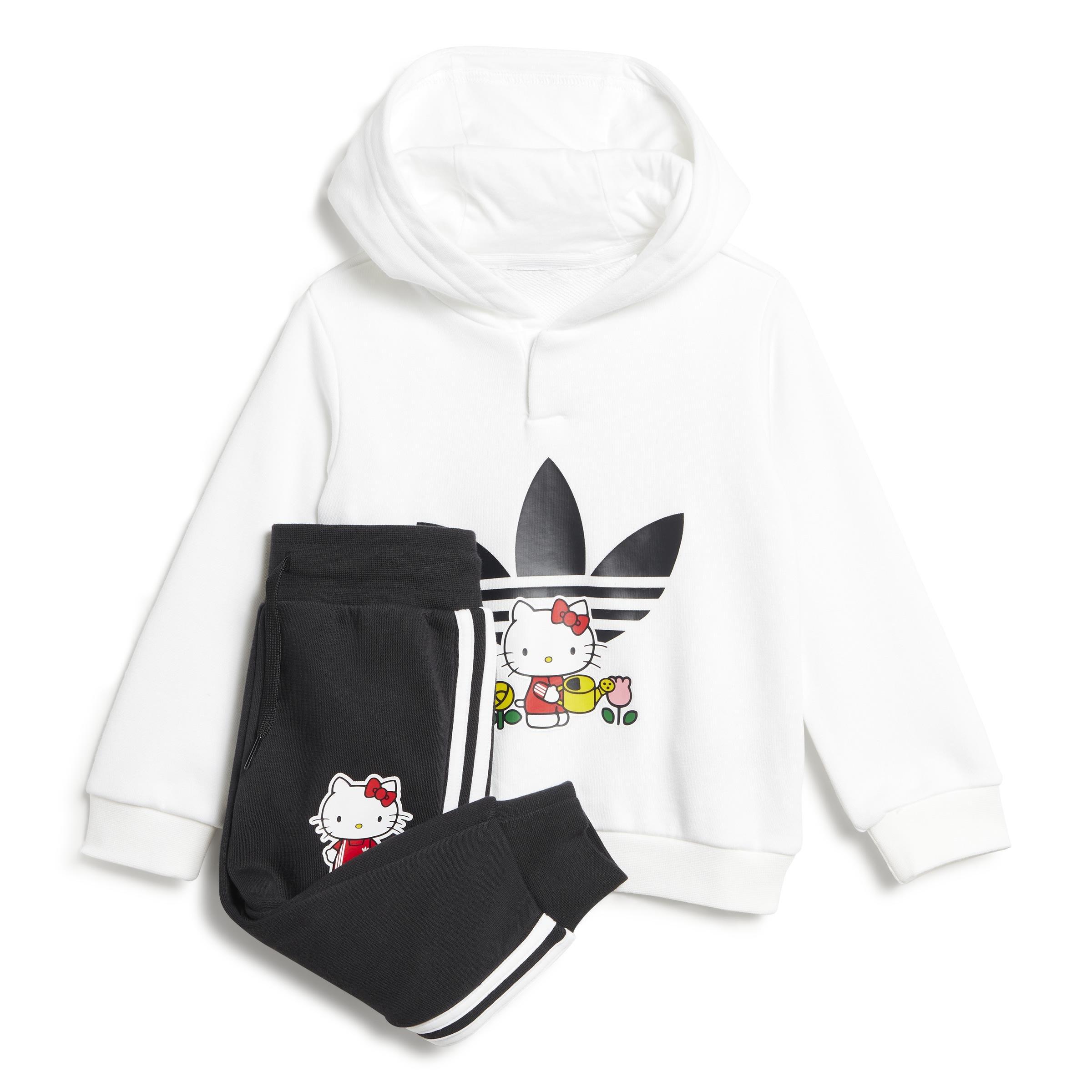 Unisex Kids Originals X Hello Kitty Hoodie Set, White, A901_ONE, large image number 1