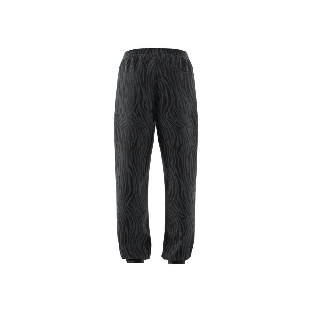 Allover Zebra Animal Print Essentials Joggers, Grey, , large image number 11