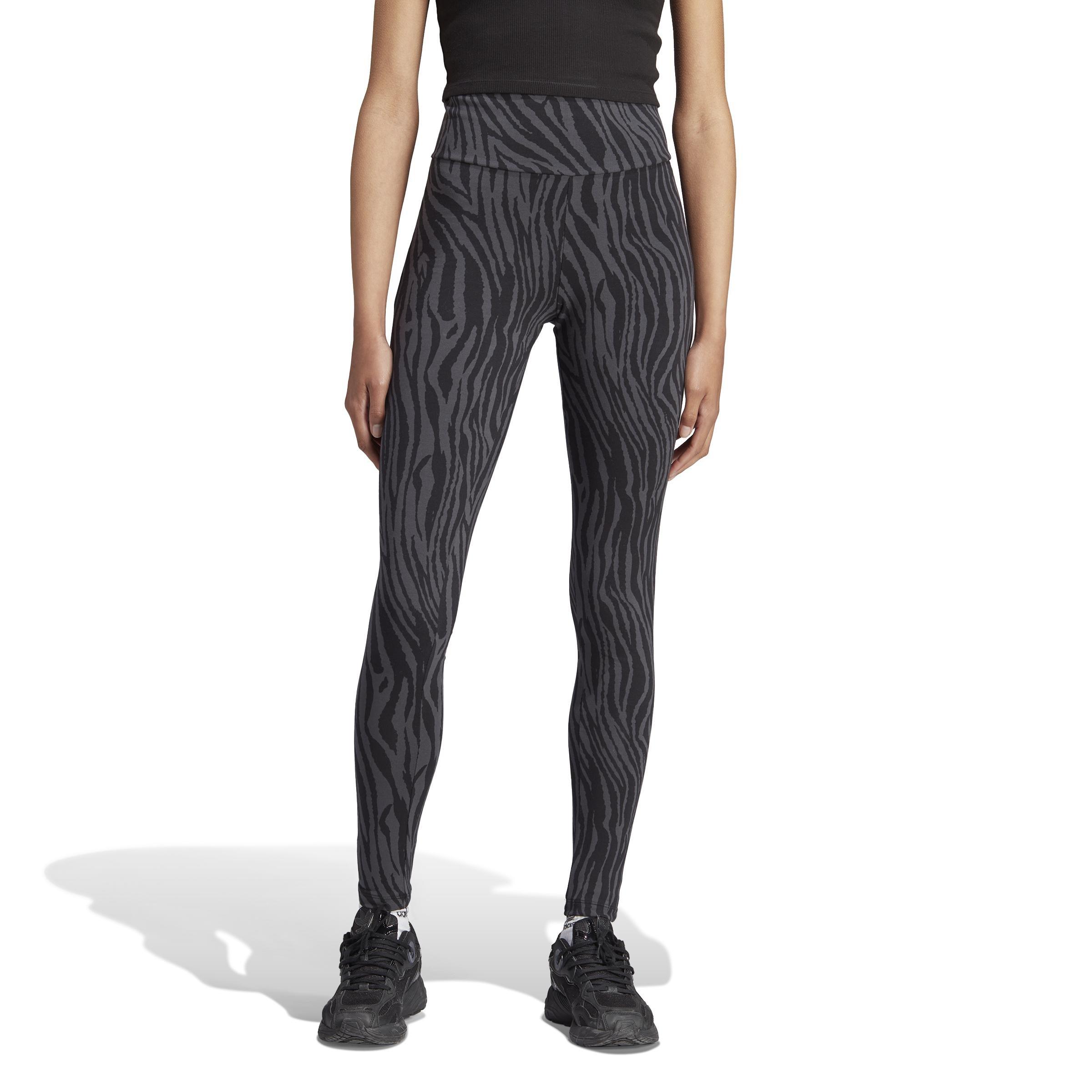 Allover Animal Print Leggings, Grey, A901_ONE, large image number 6