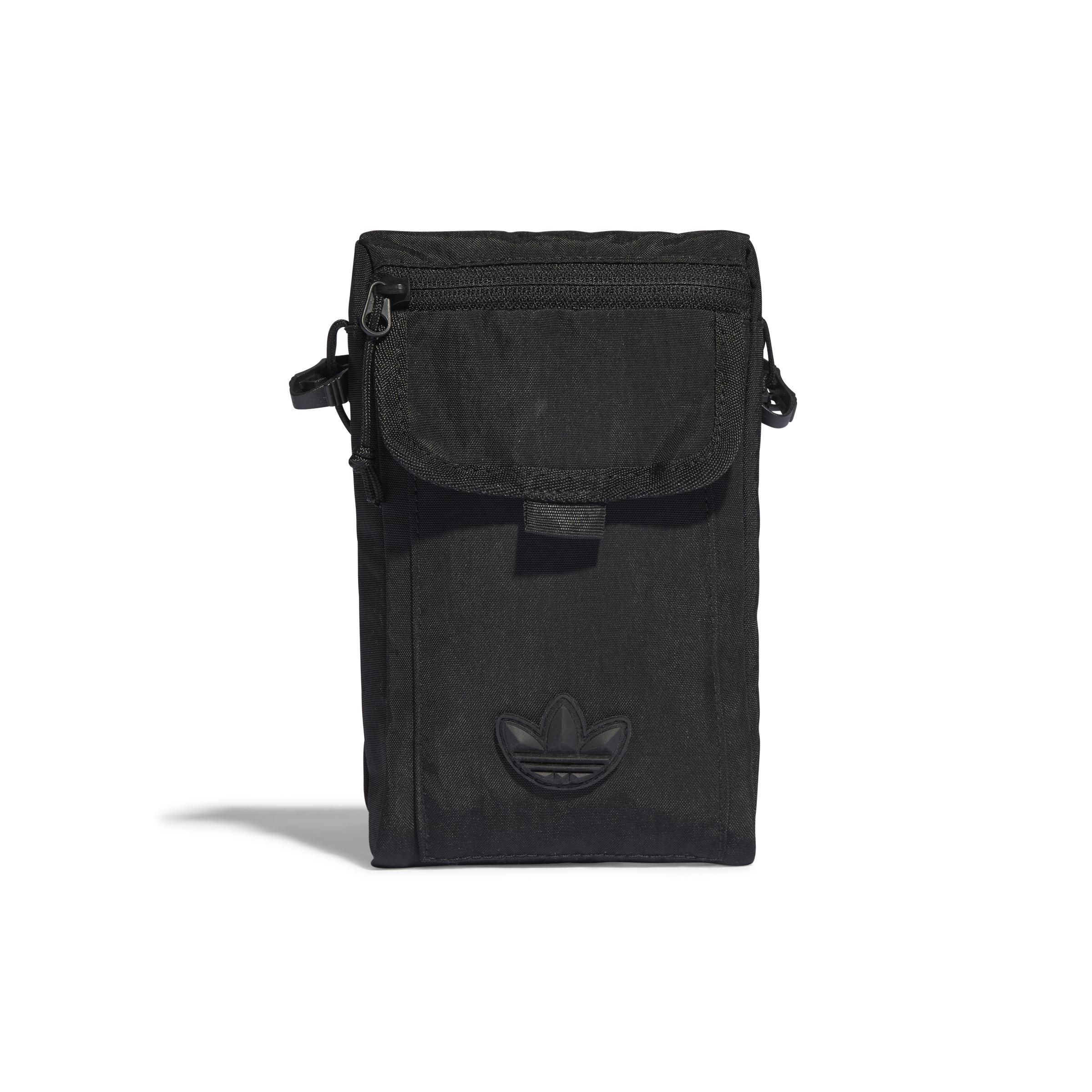 Unisex Adventure Flap Bag, Black, A901_ONE, large image number 2