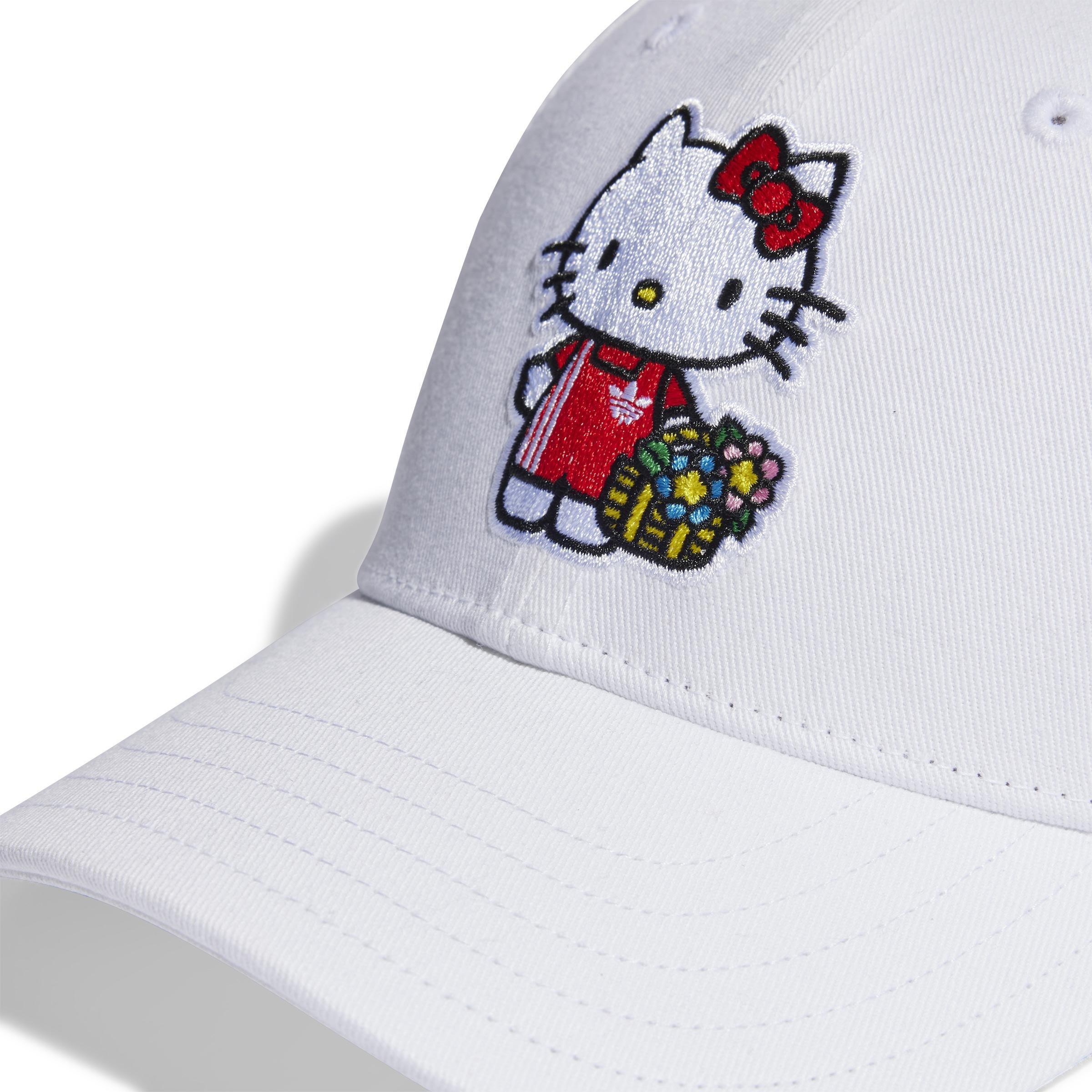 Unisex Originals X Hello Kitty Baseball Cap, White, A901_ONE, large image number 3