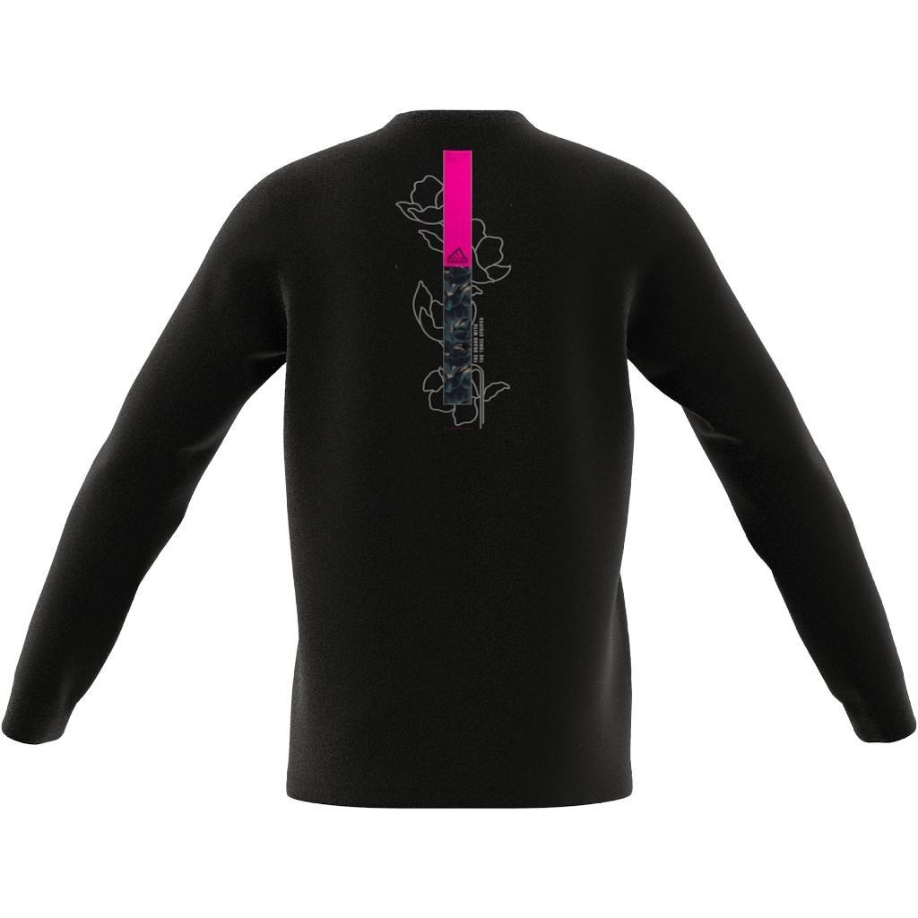 Sportswear City Escape Long Sleeve Pocket T-Shirt, Black, A901_ONE, large image number 9