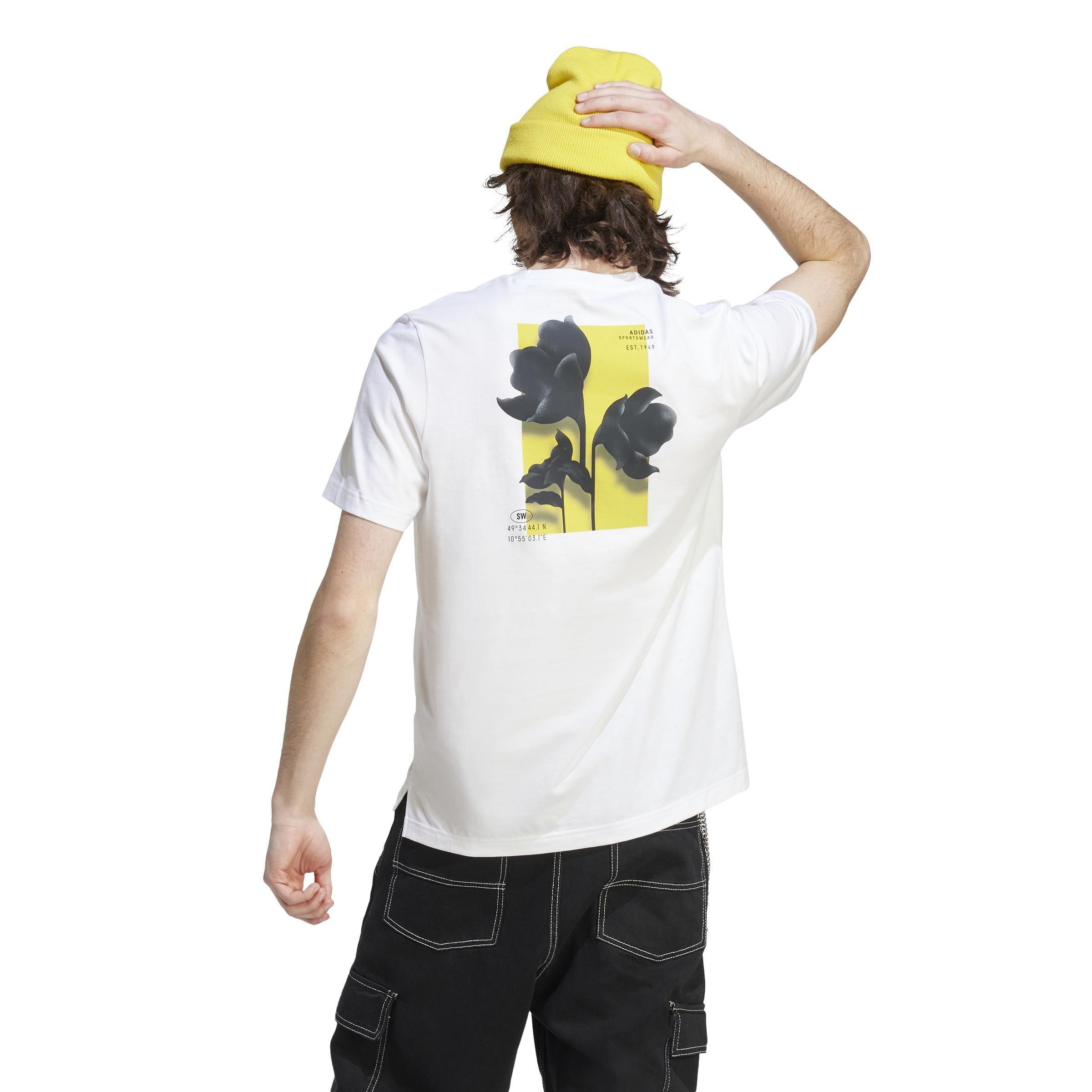 Sportswear City Escape Split-Hem T-Shirt, White, A901_ONE, large image number 3
