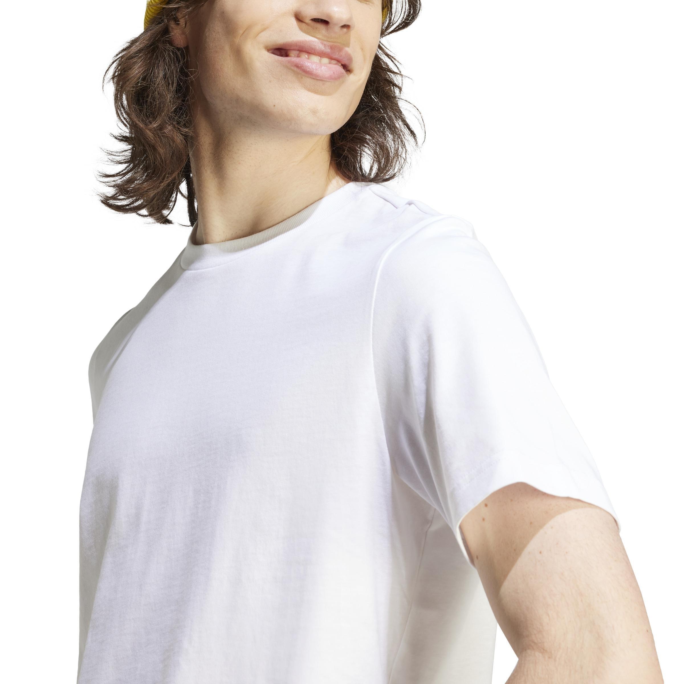 Sportswear City Escape Split-Hem T-Shirt, White, A901_ONE, large image number 4