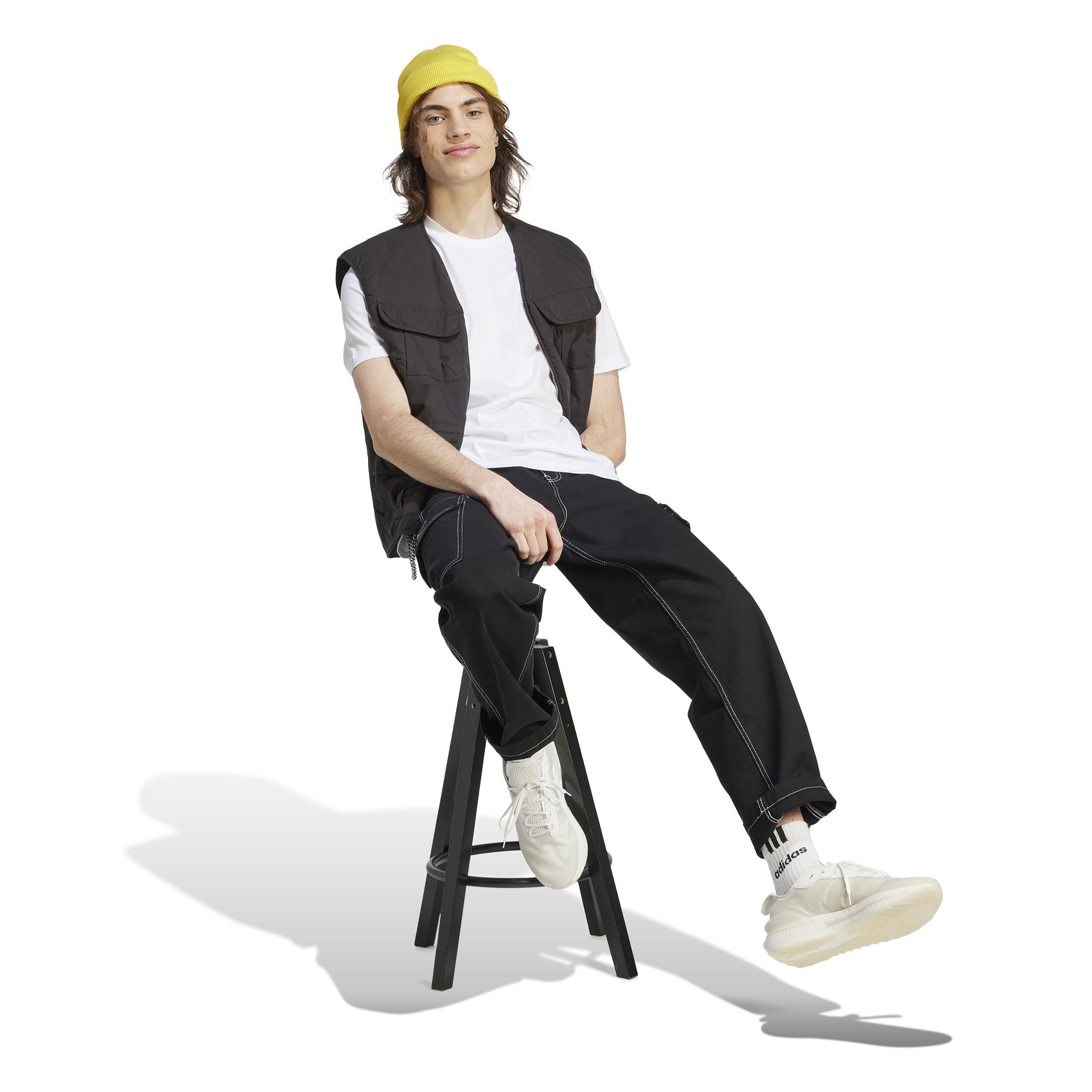 Sportswear City Escape Split-Hem T-Shirt, White, A901_ONE, large image number 8