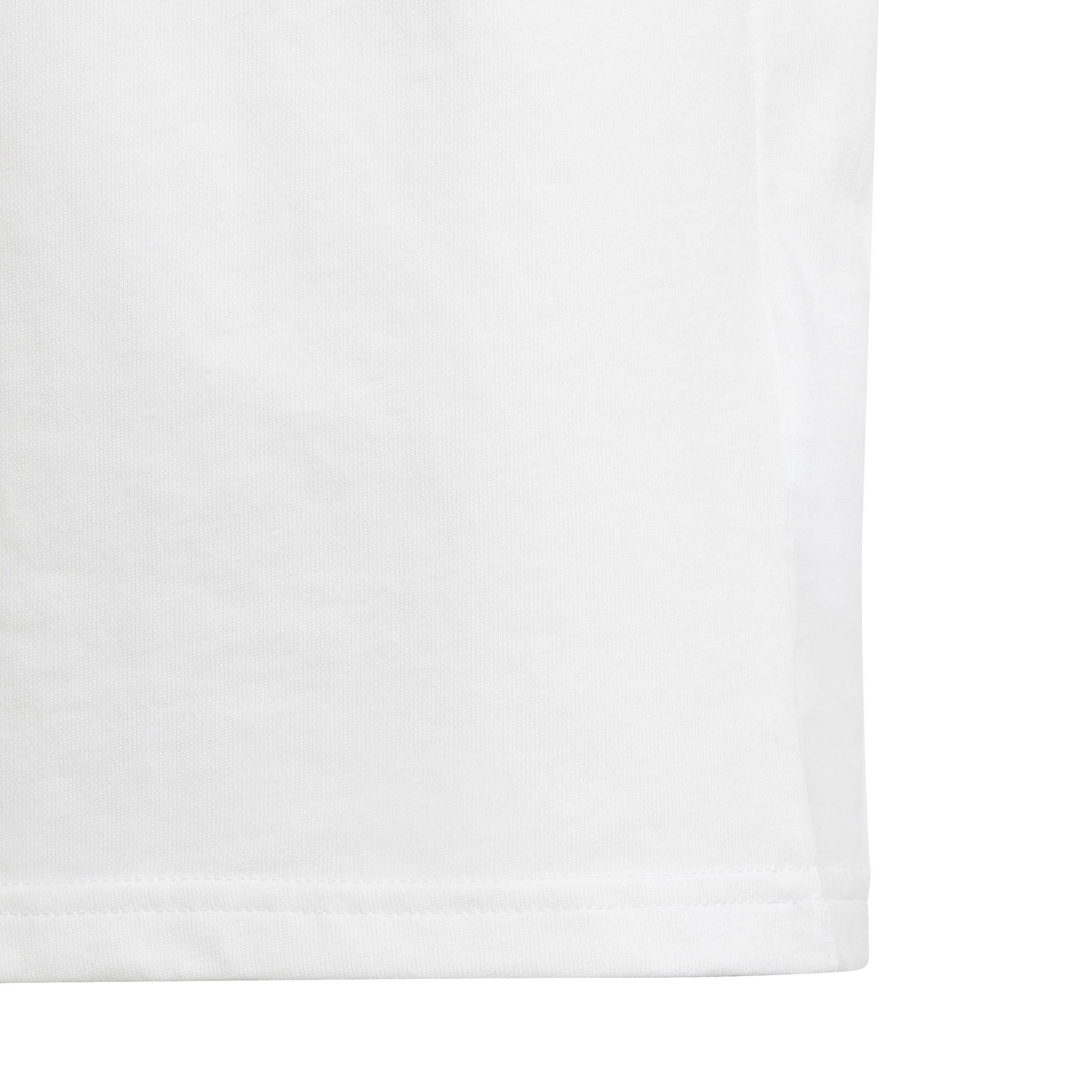 Kids Football Logo T-Shirt, White, , large image number 4
