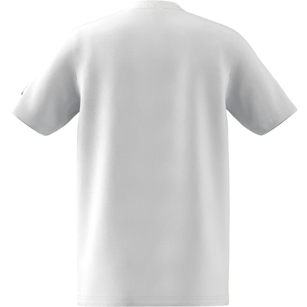 Kids Football Logo T-Shirt, White, , large image number 12