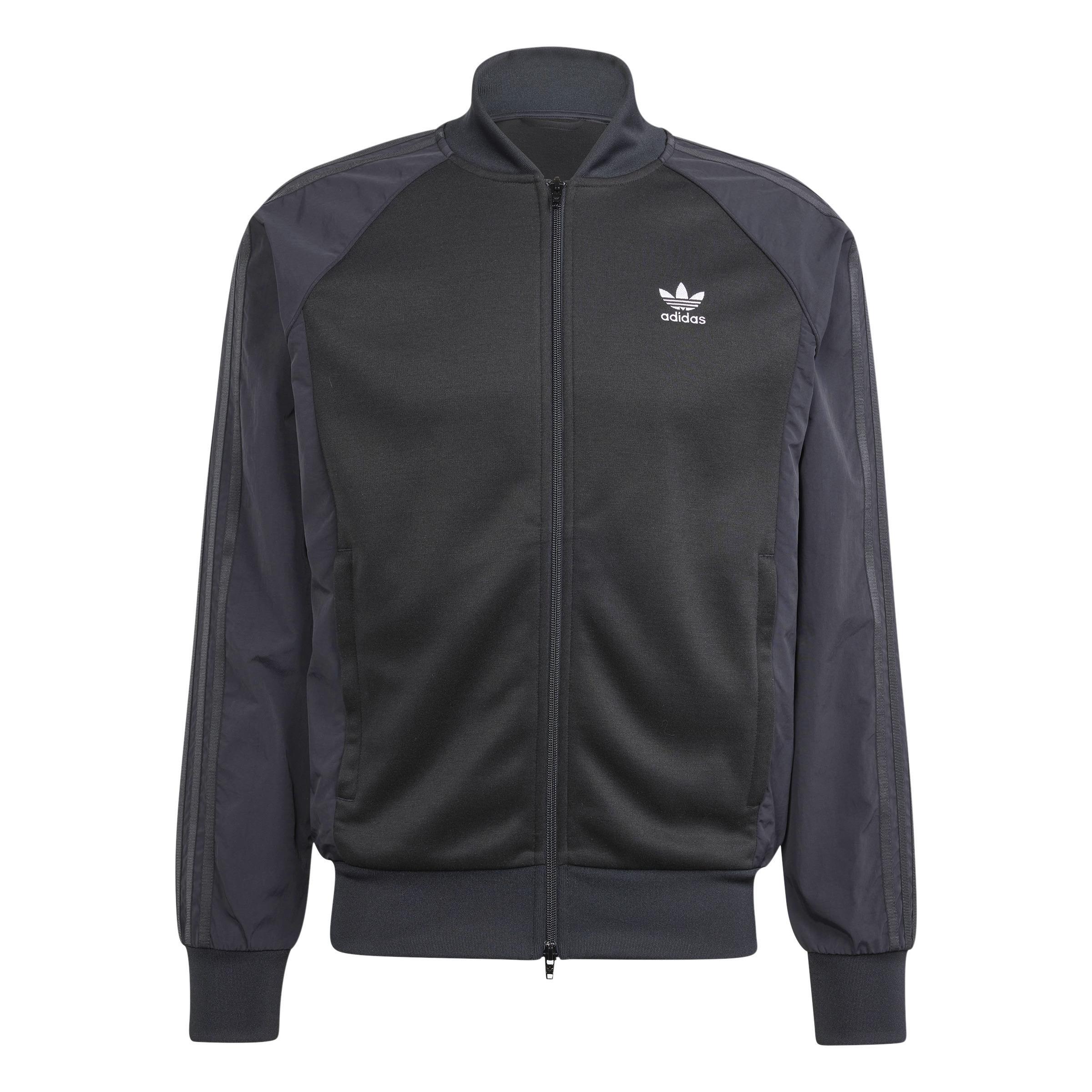 Adicolor Re-Pro Sst Material Mix Track Top, Black, A901_ONE, medium