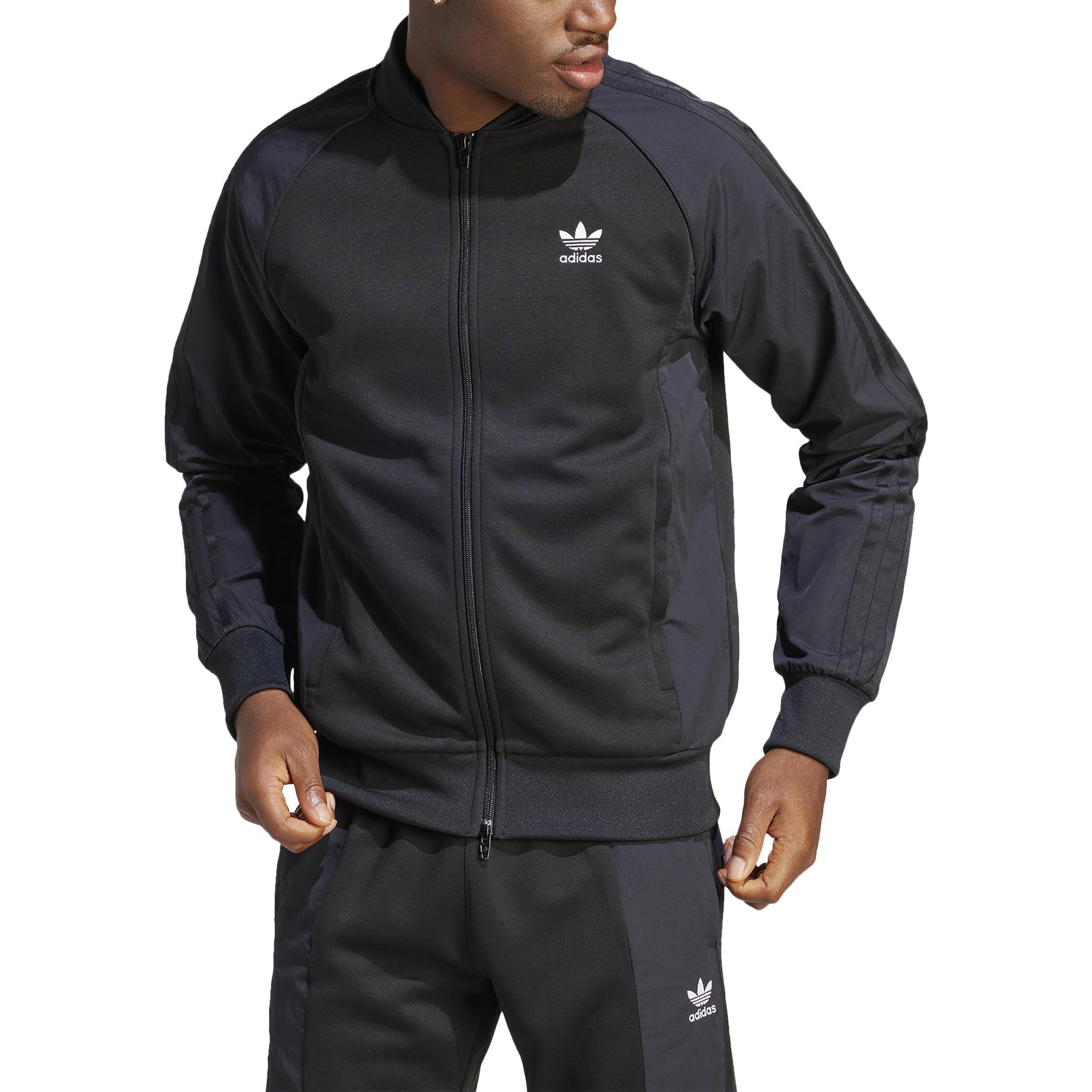 Adicolor Re-Pro Sst Material Mix Track Top, Black, A901_ONE, medium