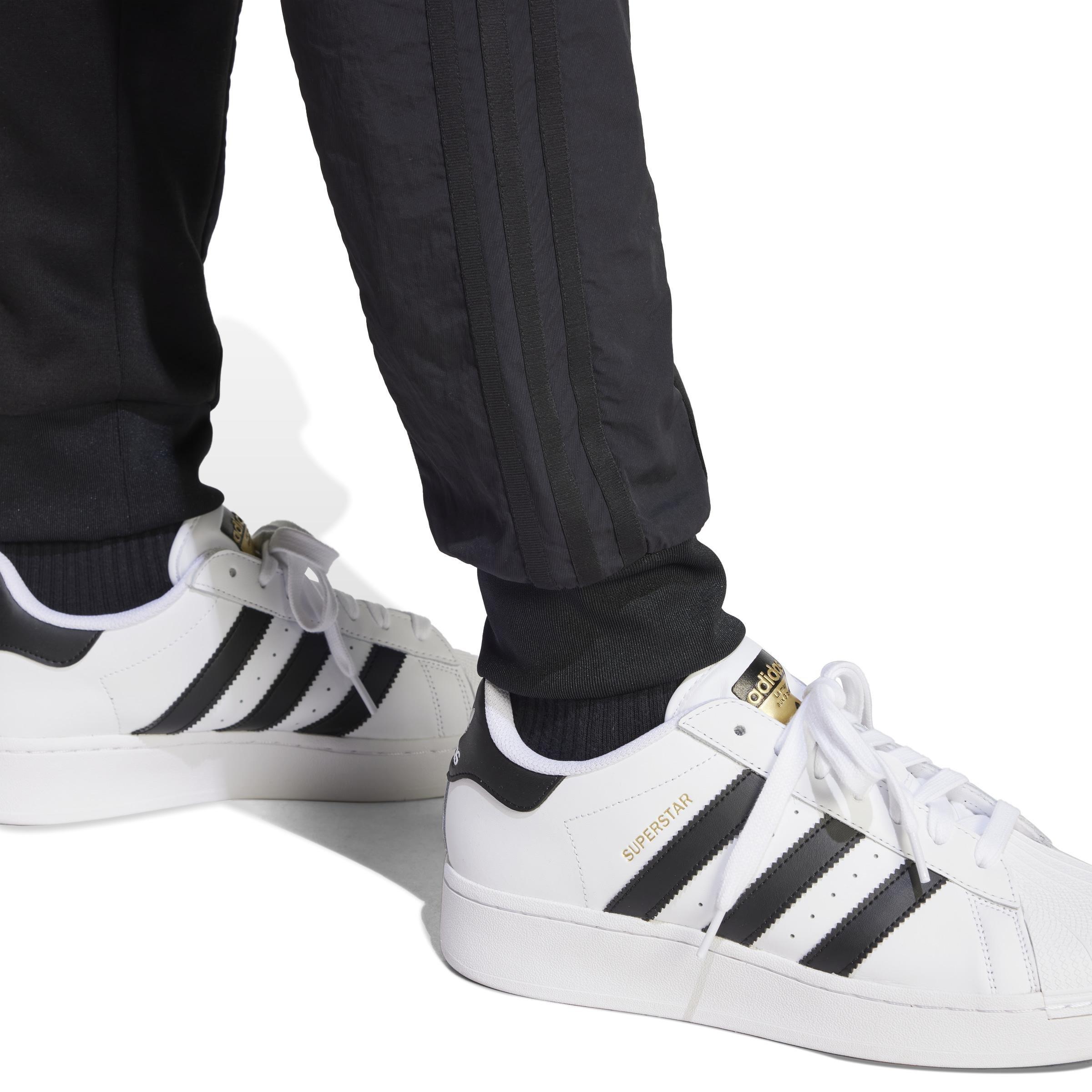 Adicolor Re-Pro Sst Material Mix Tracksuit Bottoms, Black, A901_ONE, large image number 4