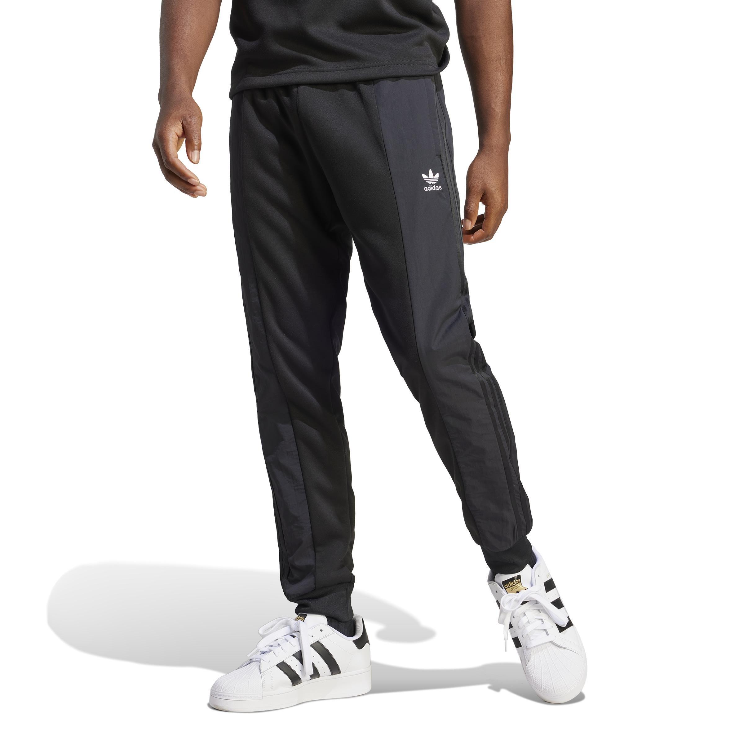 Adicolor Re-Pro Sst Material Mix Tracksuit Bottoms, Black, A901_ONE, large image number 7