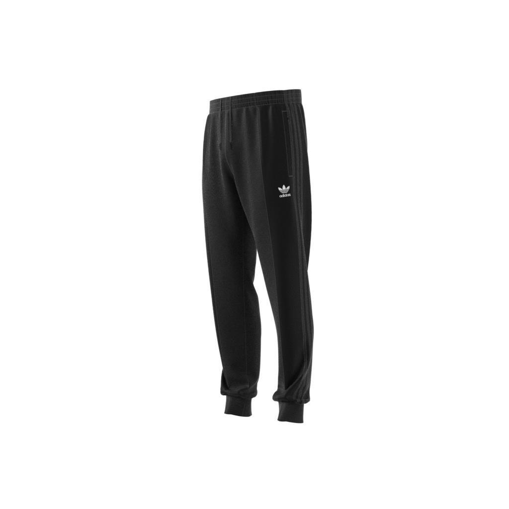 Adicolor Re-Pro Sst Material Mix Tracksuit Bottoms, Black, A901_ONE, large image number 12