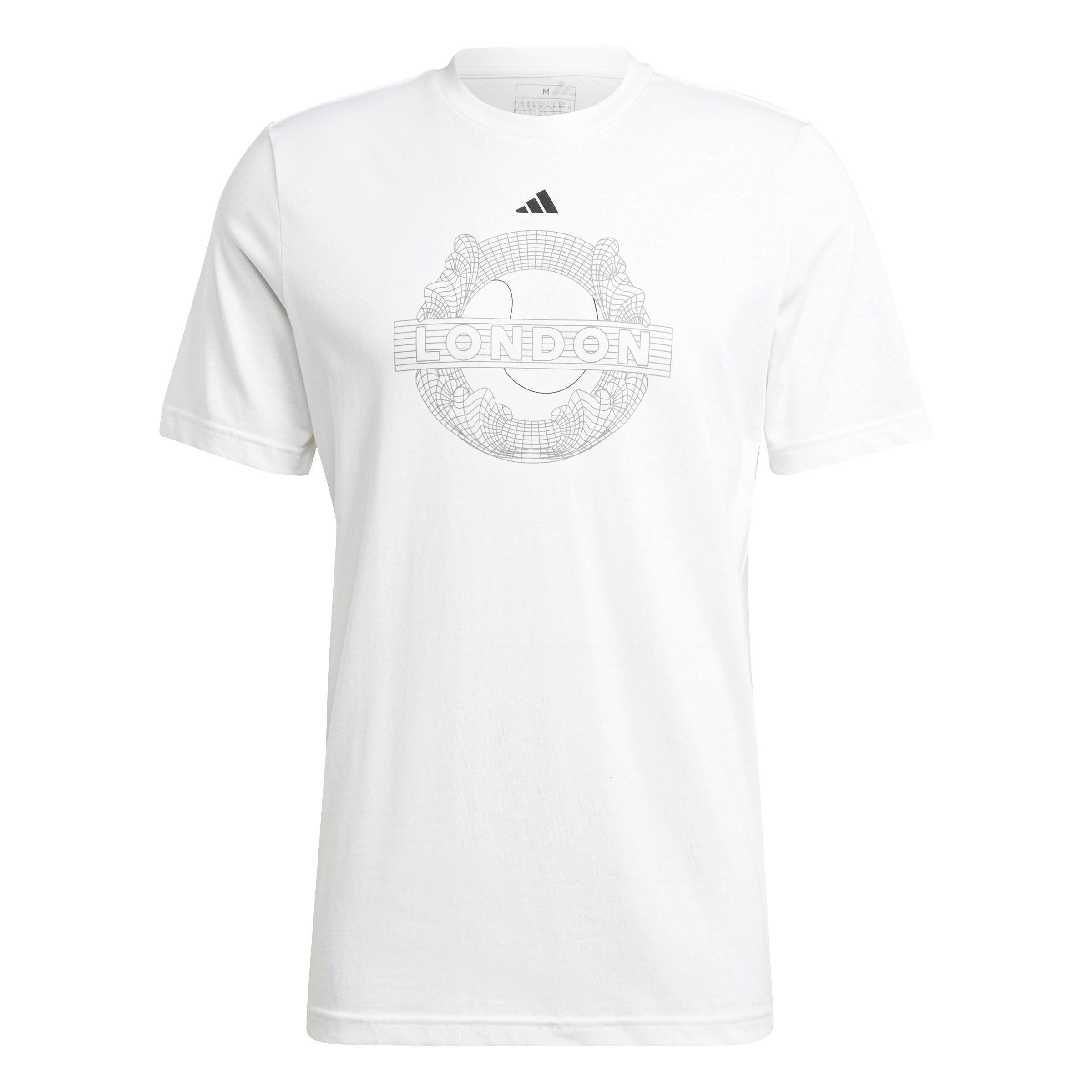 AEROREADY Tennis Graphic T-Shirt, White, , large image number 0