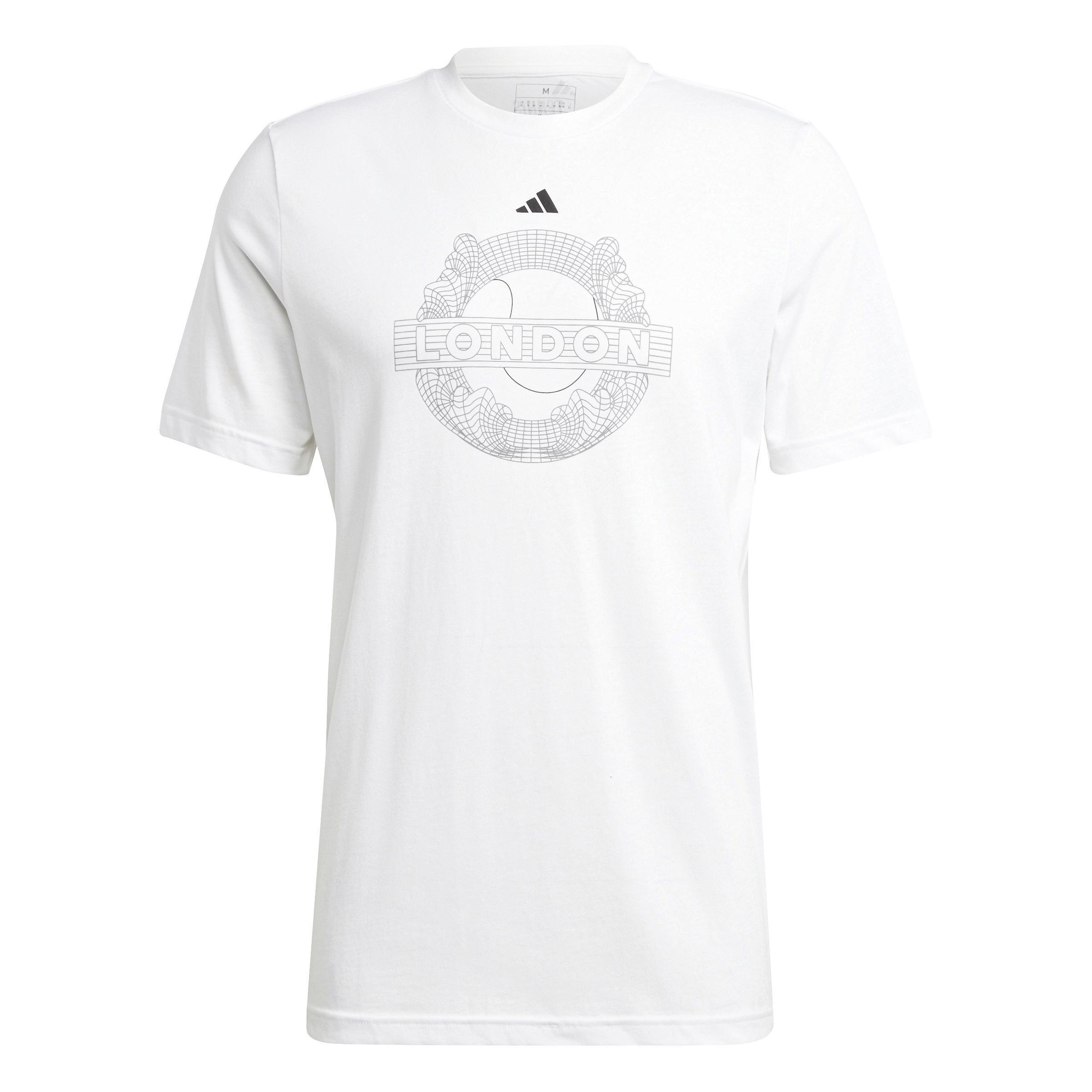 AEROREADY Tennis Graphic T-Shirt, White, , large image number 2