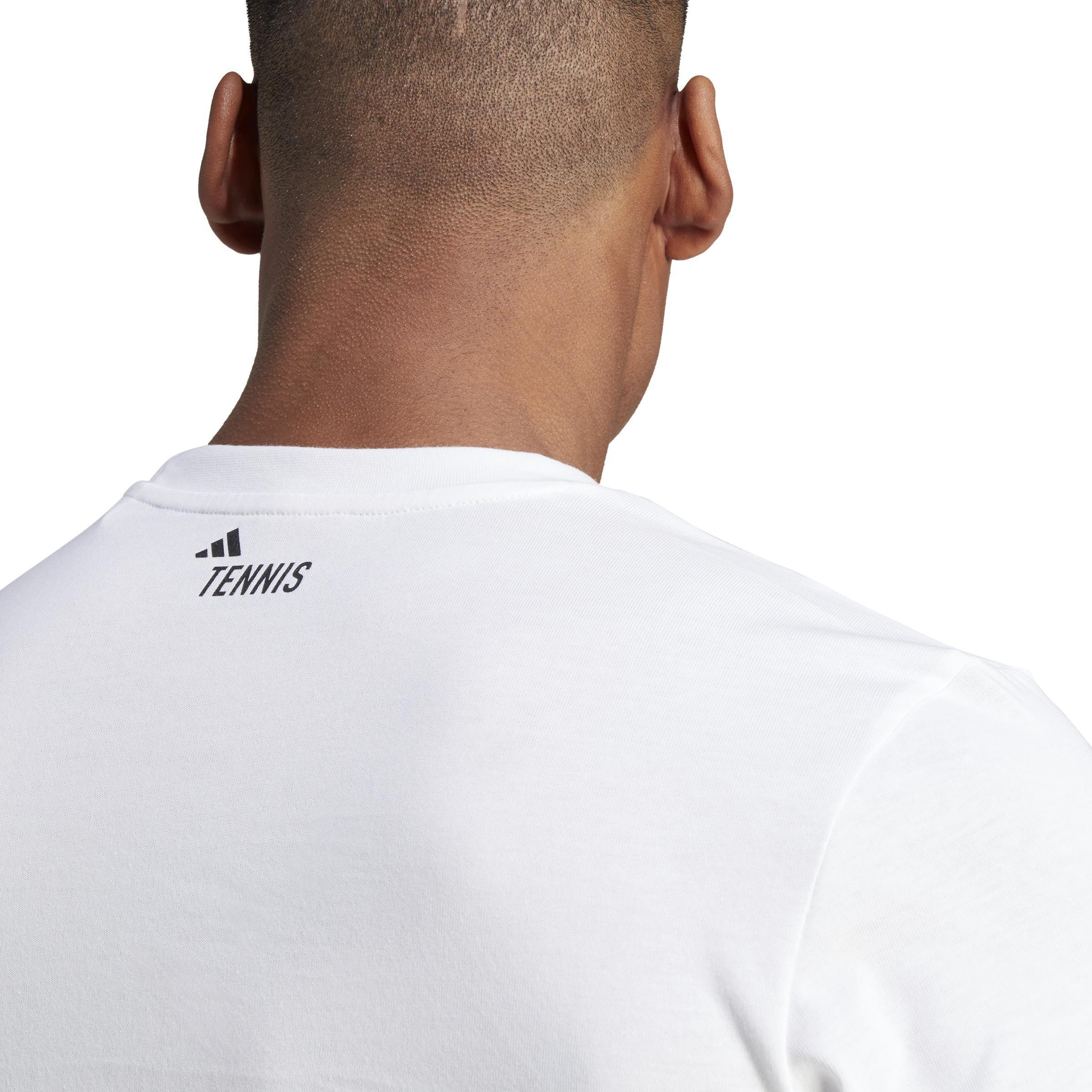 AEROREADY Tennis Graphic T-Shirt, White, , large image number 4