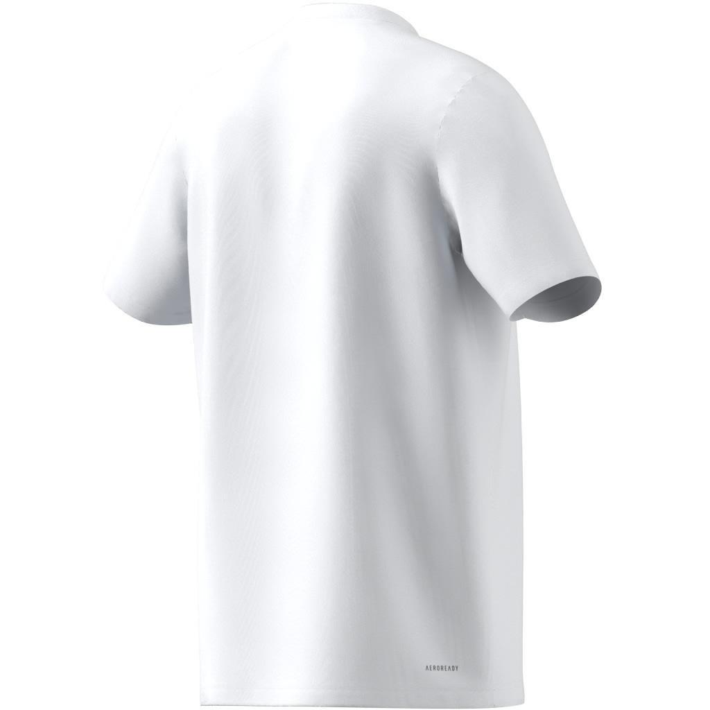 AEROREADY Tennis Graphic T-Shirt, White, , large image number 7