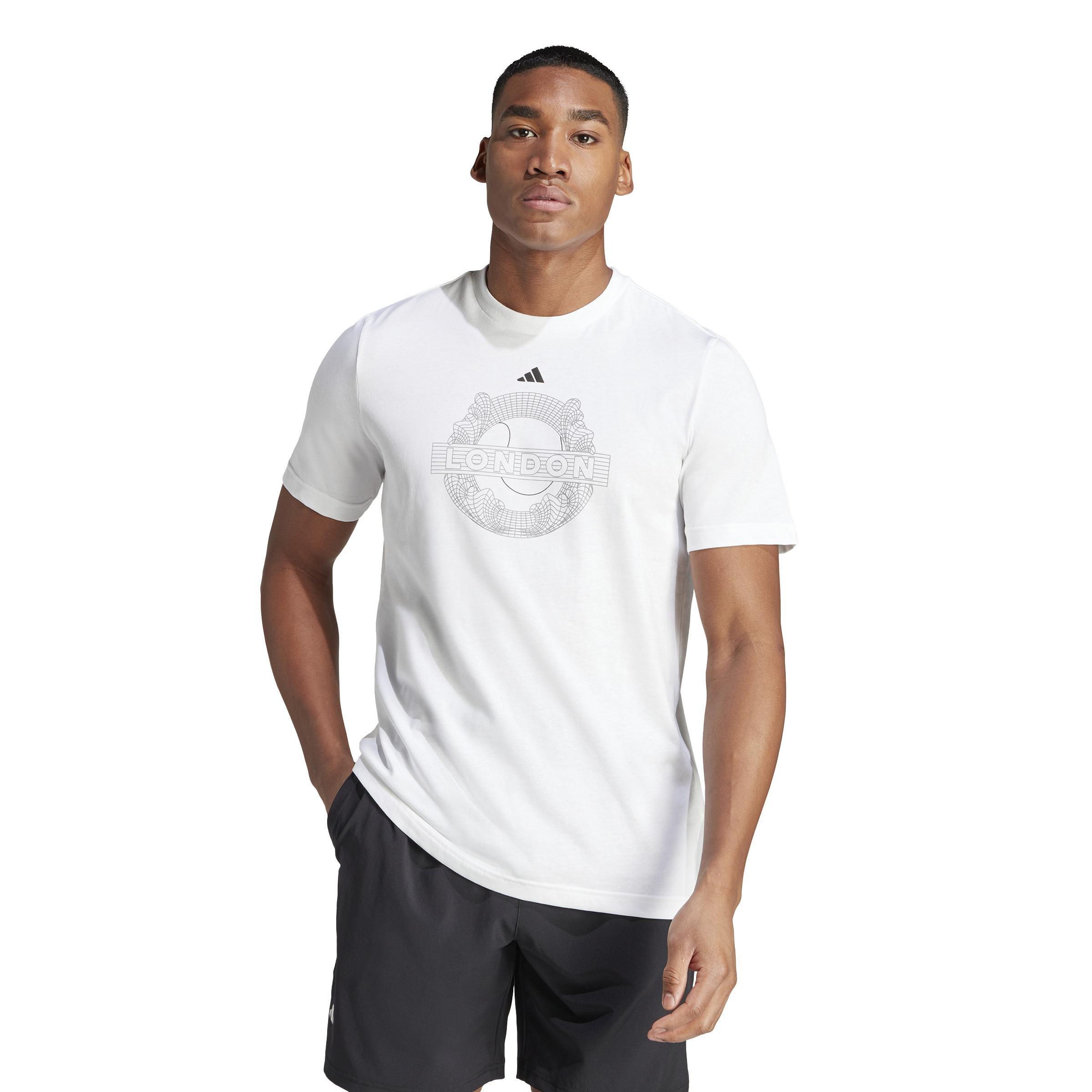 AEROREADY Tennis Graphic T-Shirt, White, , large image number 11