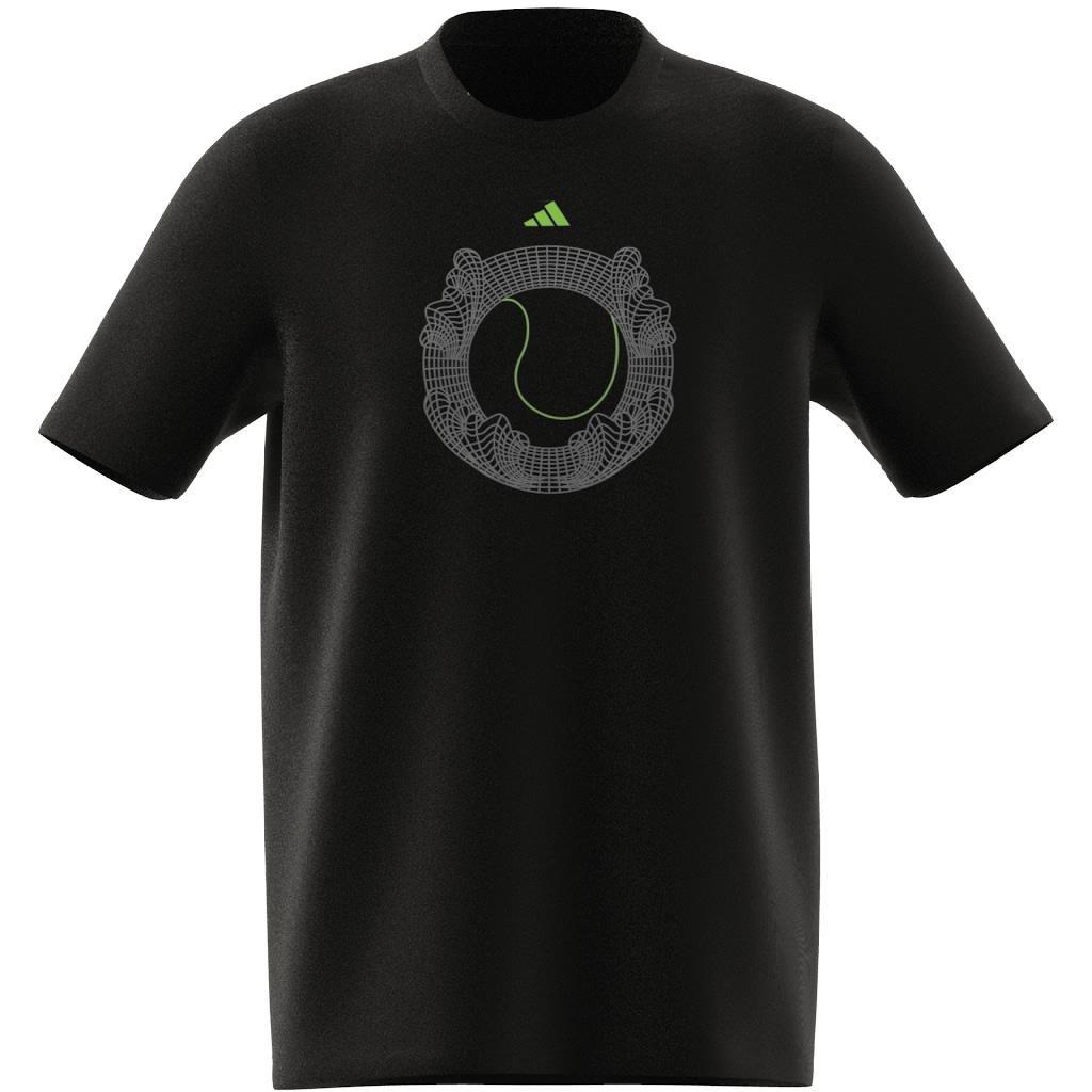 AEROREADY Tennis Graphic T-Shirt, Black, A901_ONE, large image number 11