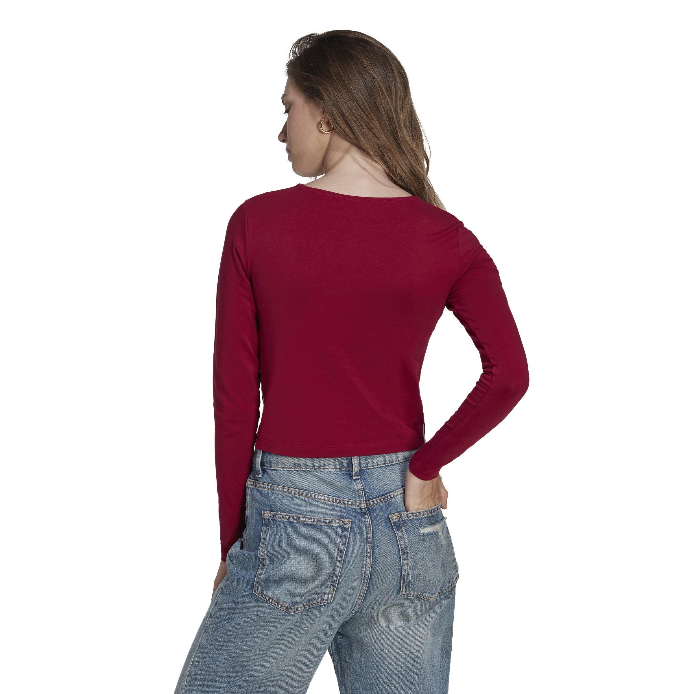 Cutout Top, Red, , large image number 3