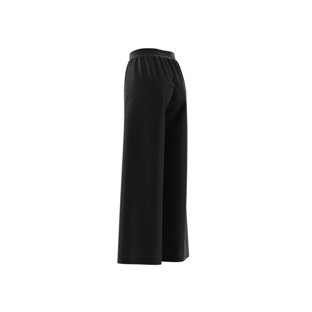 Premium Wide-Leg Pintuck Tracksuit Bottoms, Black, A901_ONE, large image number 9