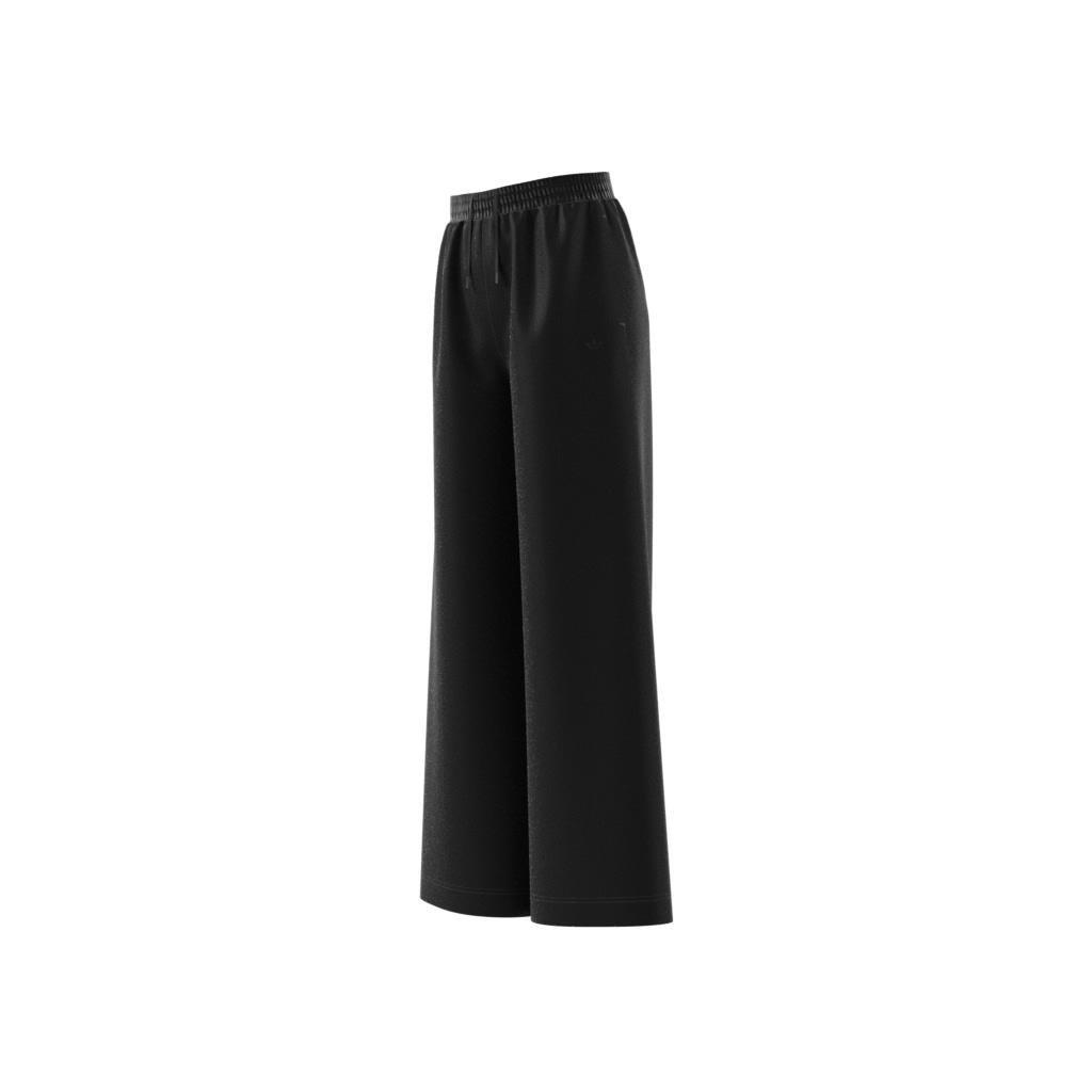 Premium Wide-Leg Pintuck Tracksuit Bottoms, Black, A901_ONE, large image number 13