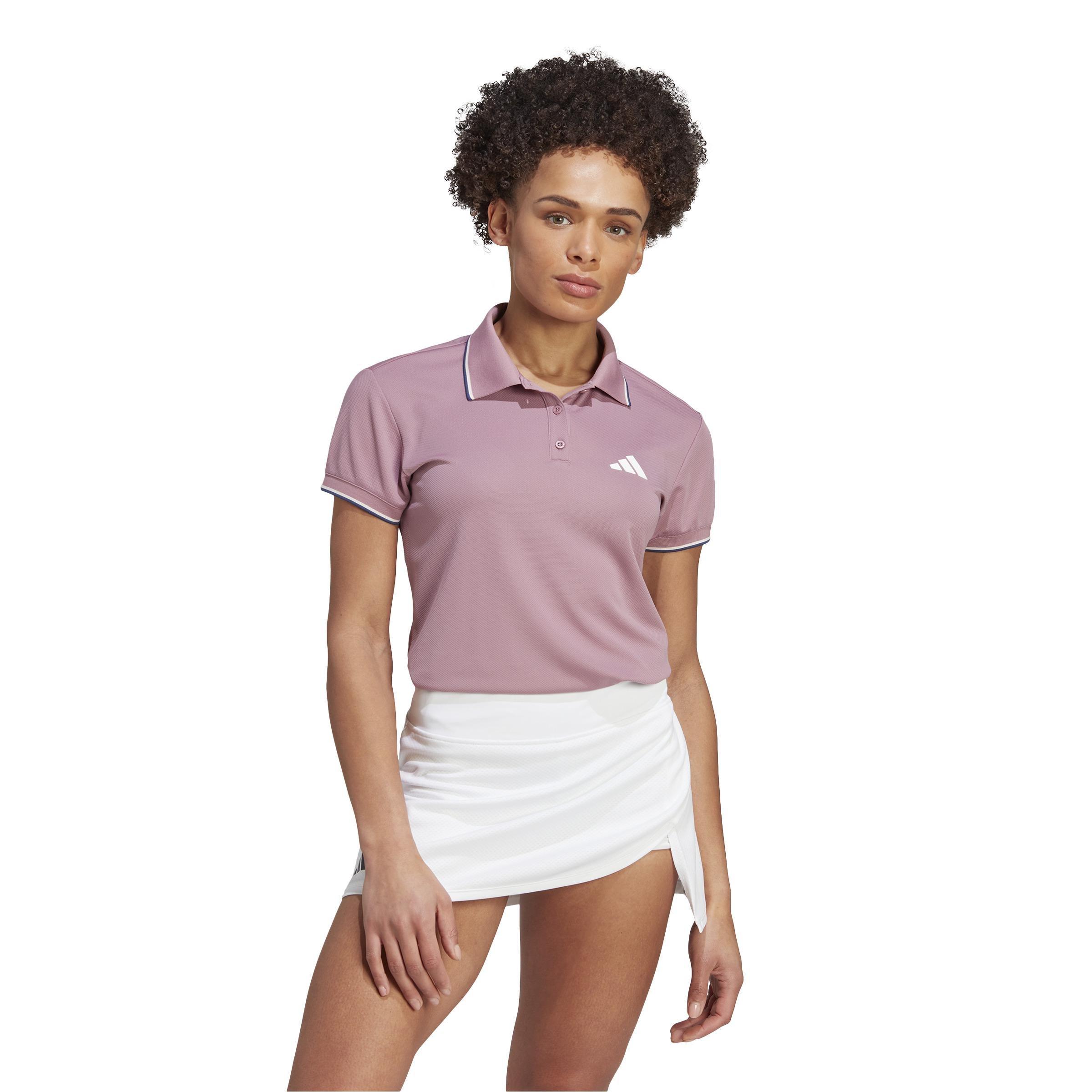 Clubhouse Classic Premium Tennis Polo Shirt, Pink, A901_ONE, large image number 0