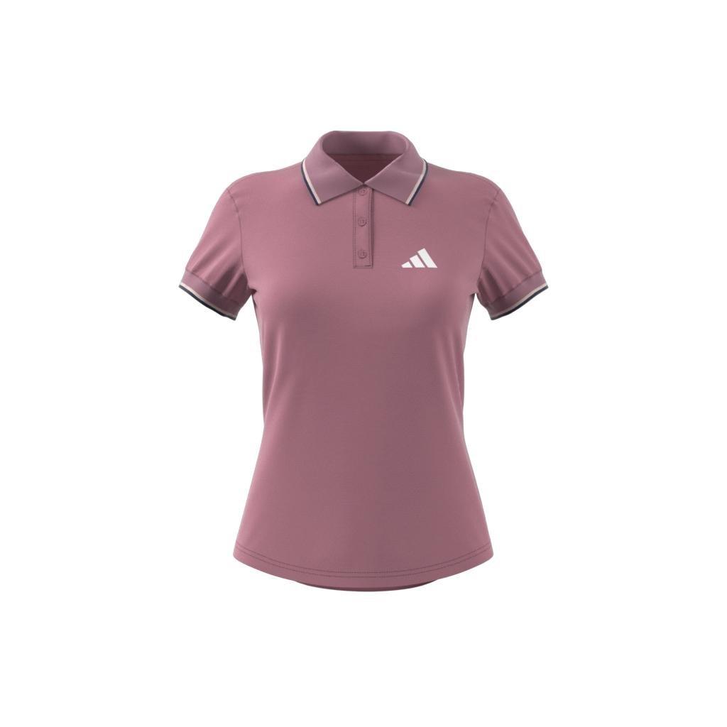 Clubhouse Classic Premium Tennis Polo Shirt, Pink, A901_ONE, large image number 12