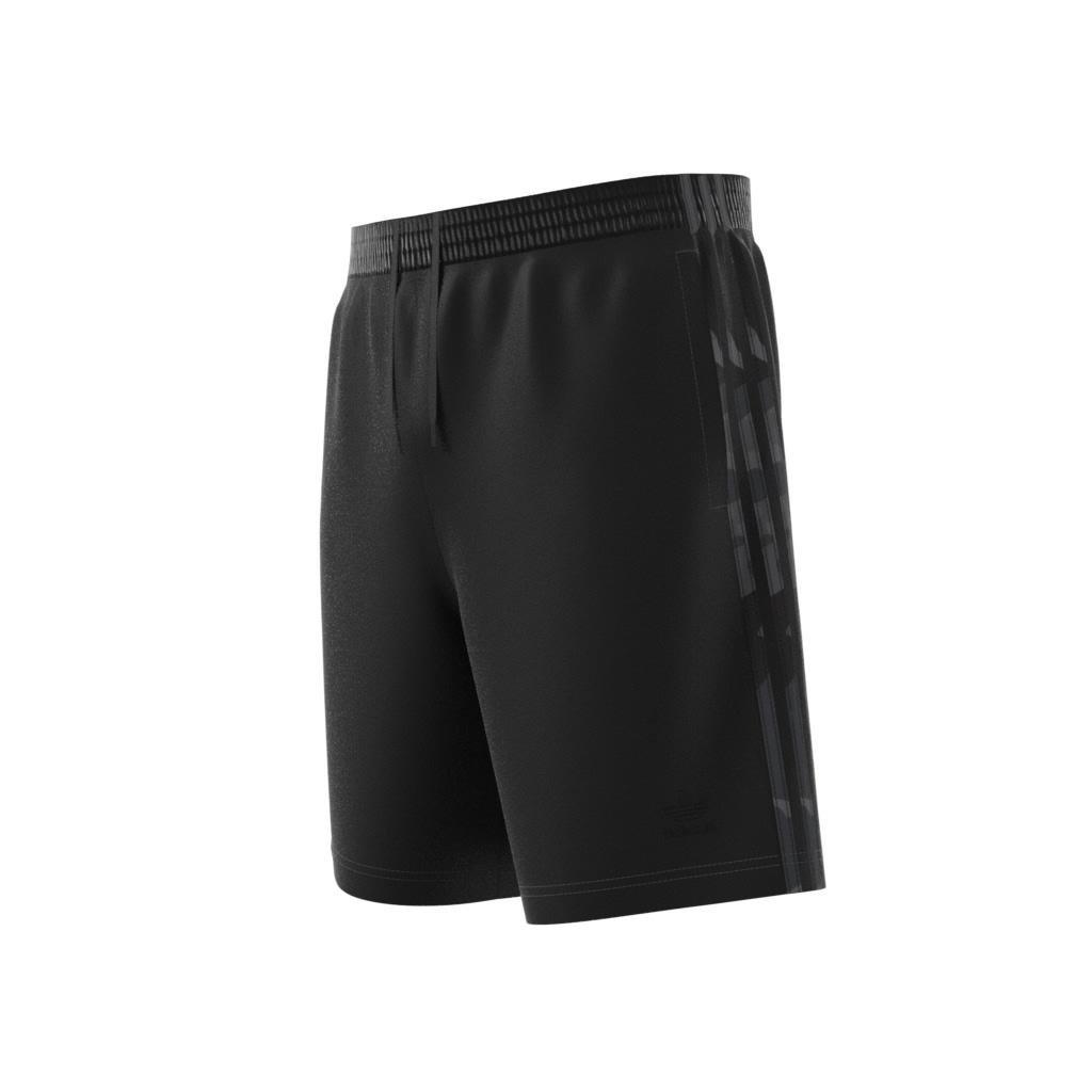 Graphics Camo Stripe Shorts, Black, , large image number 8