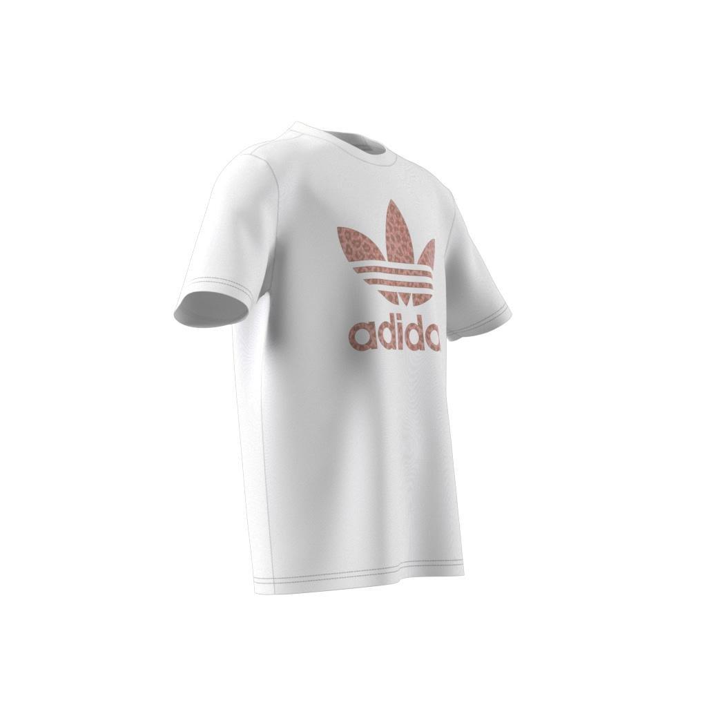 Unisex Kids Animal Graphic Print T-Shirt, White, A901_ONE, large image number 11