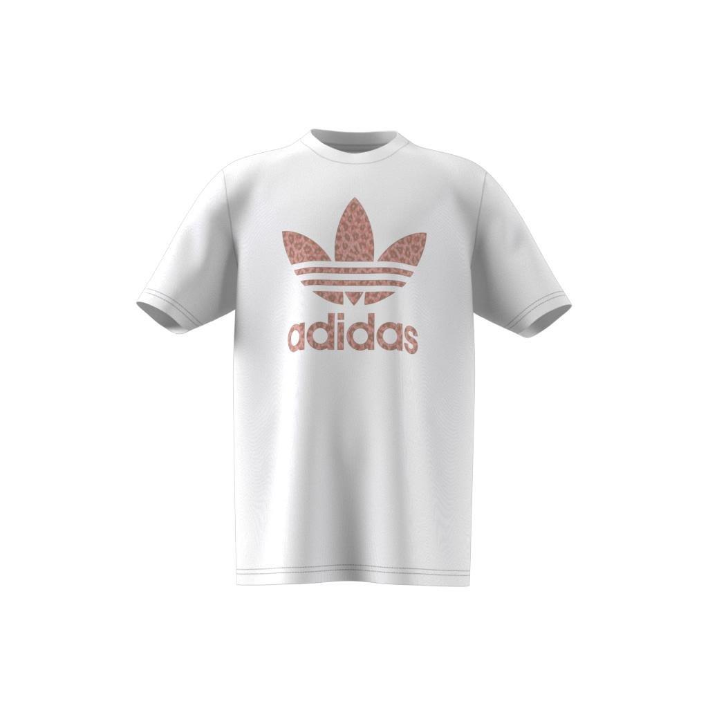 Unisex Kids Animal Graphic Print T-Shirt, White, A901_ONE, large image number 13