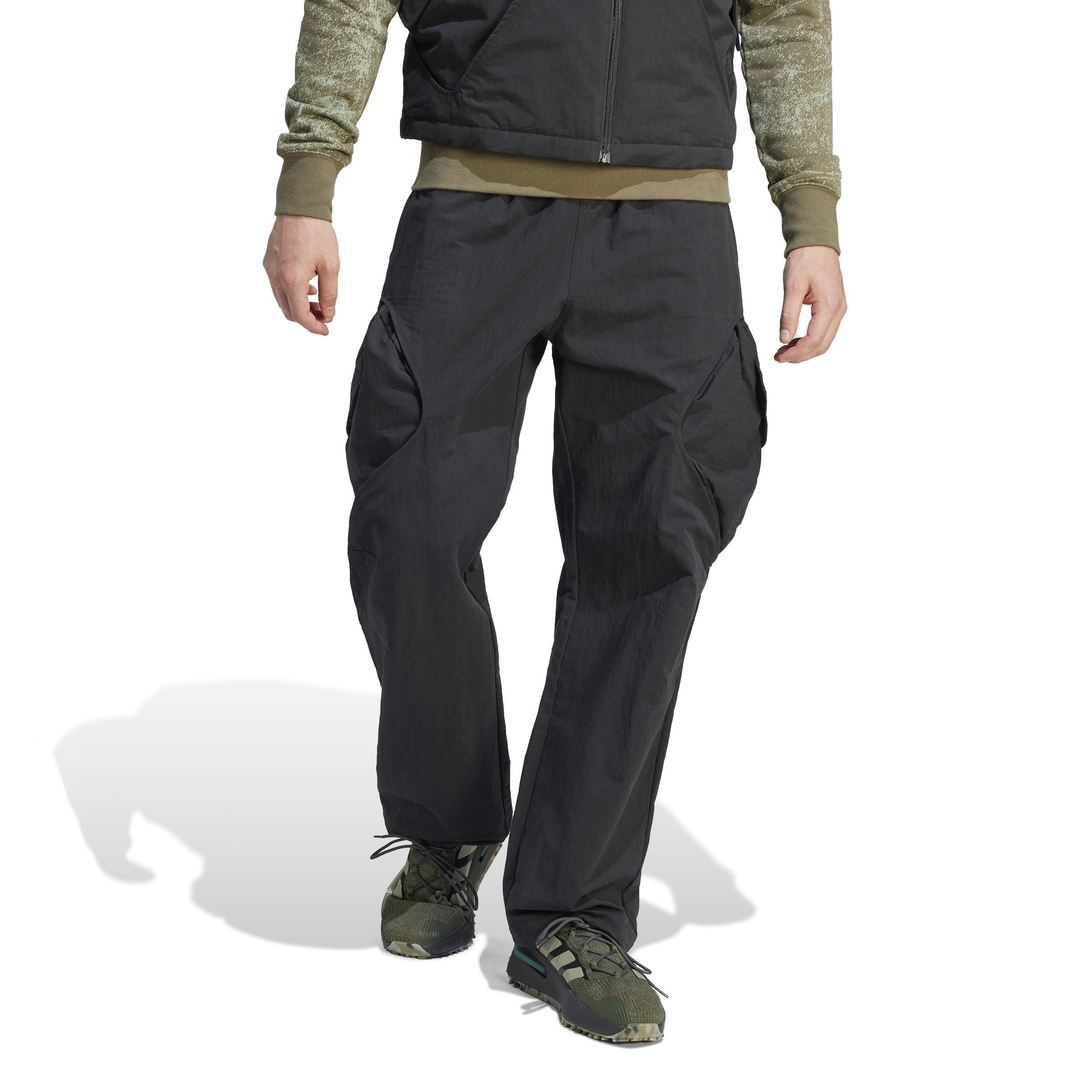 Adventure Premium Cargo Tracksuit Bottoms, Black, A901_ONE, large image number 11