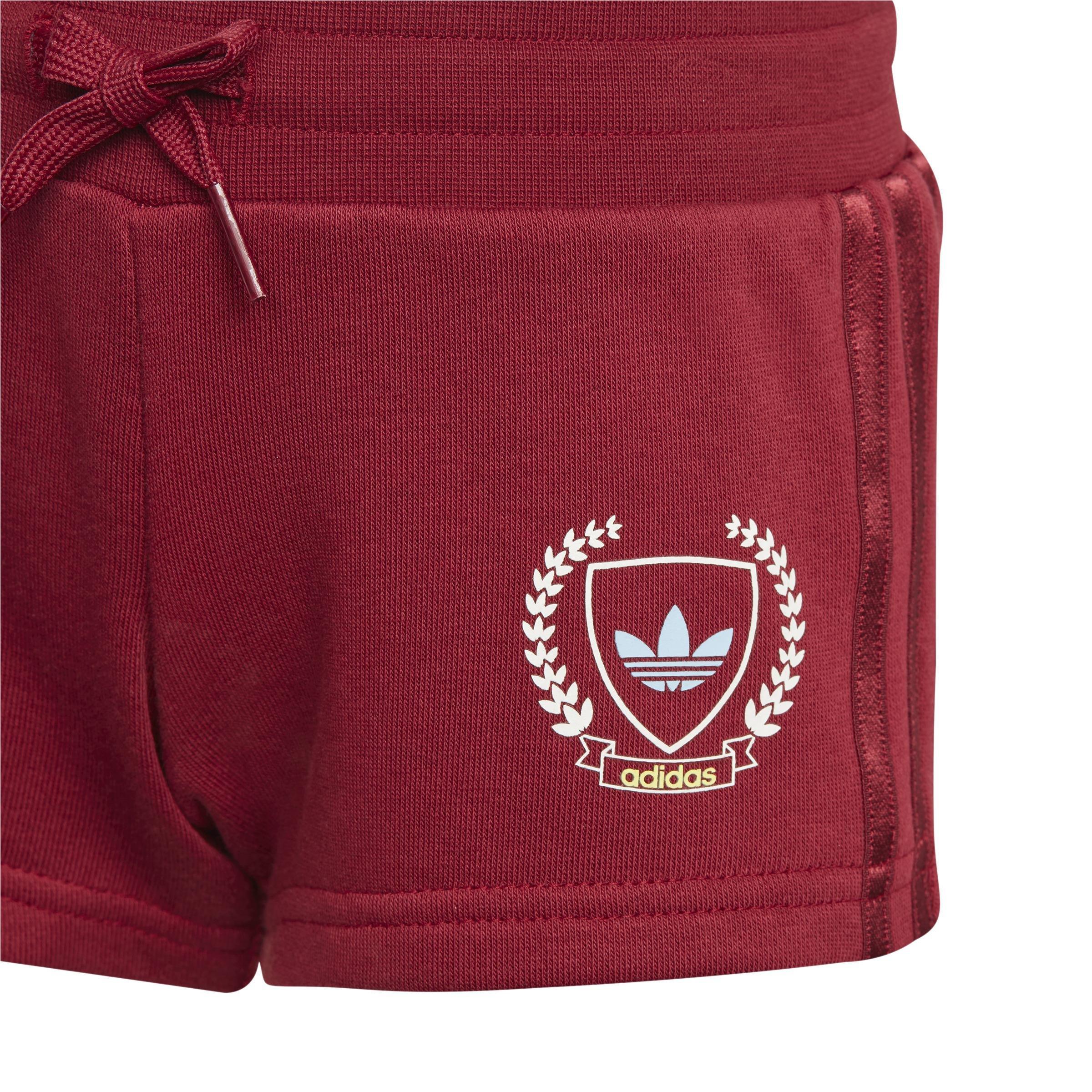 Unisex Kids Collegiate Graphic Pack Shorts and Tee Set, Red, , large image number 5