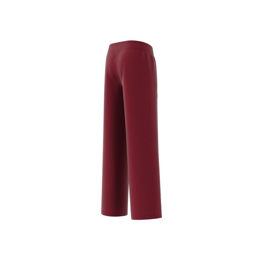 Unisex Kids Graphic Pack Wide Leg Tracksuit Bottoms, Burgundy, A901_ONE, large image number 6