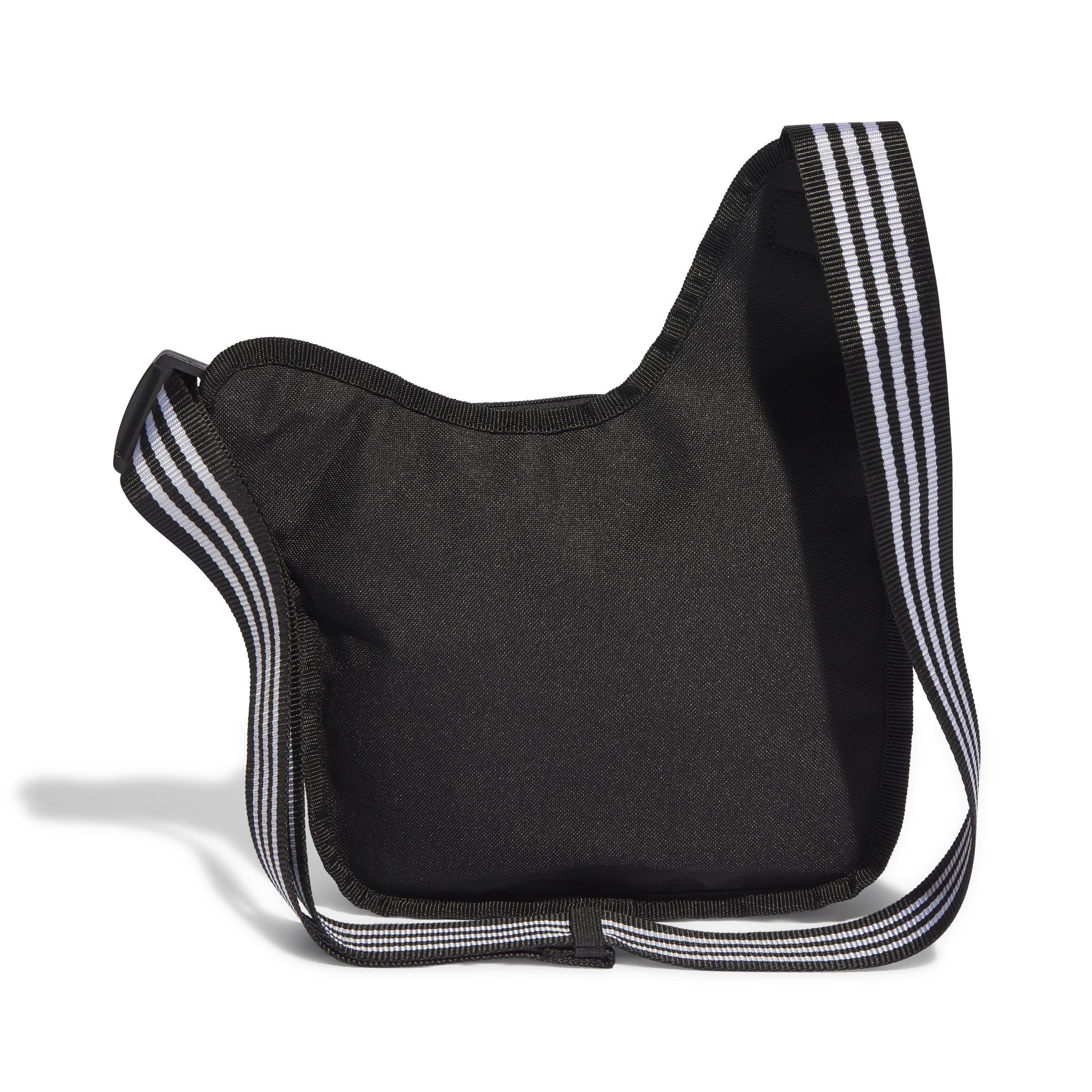 Unisex Adicolor Sling Bag, Black, A901_ONE, large image number 3