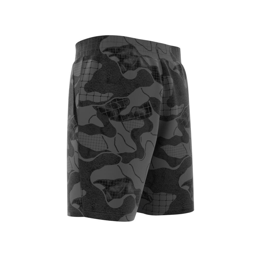 Club Graphic Tennis Shorts, Grey, , large image number 9