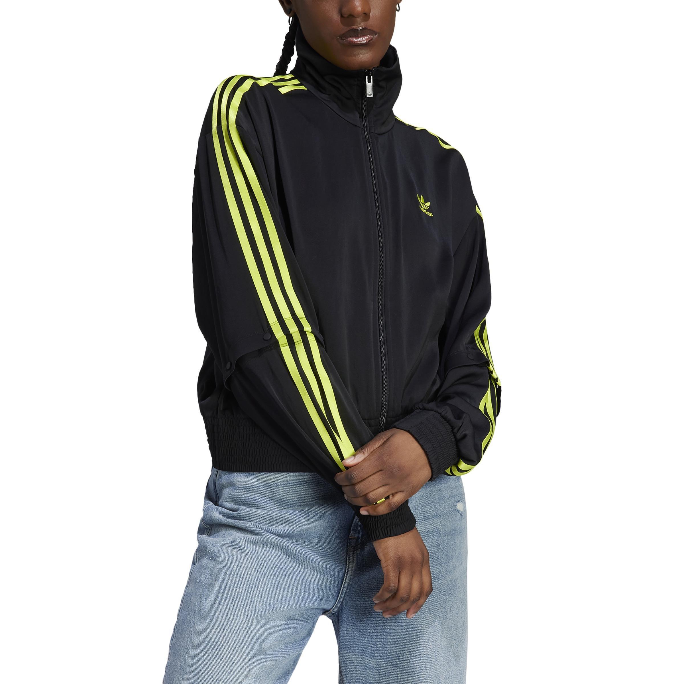 Satin Firebird Track Top, Black, , large image number 1